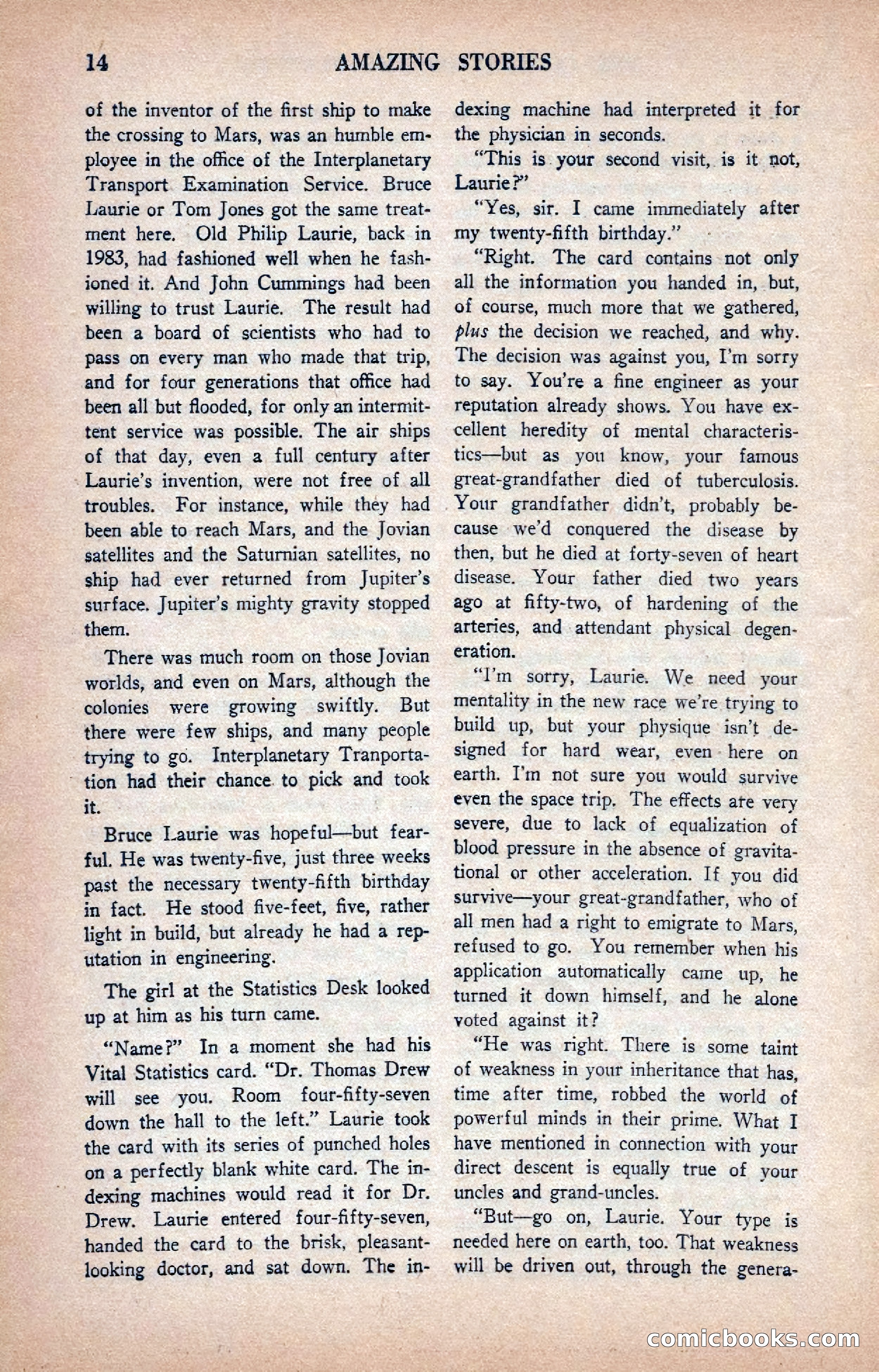Amazing Stories, January 1935 — page 16 of 148