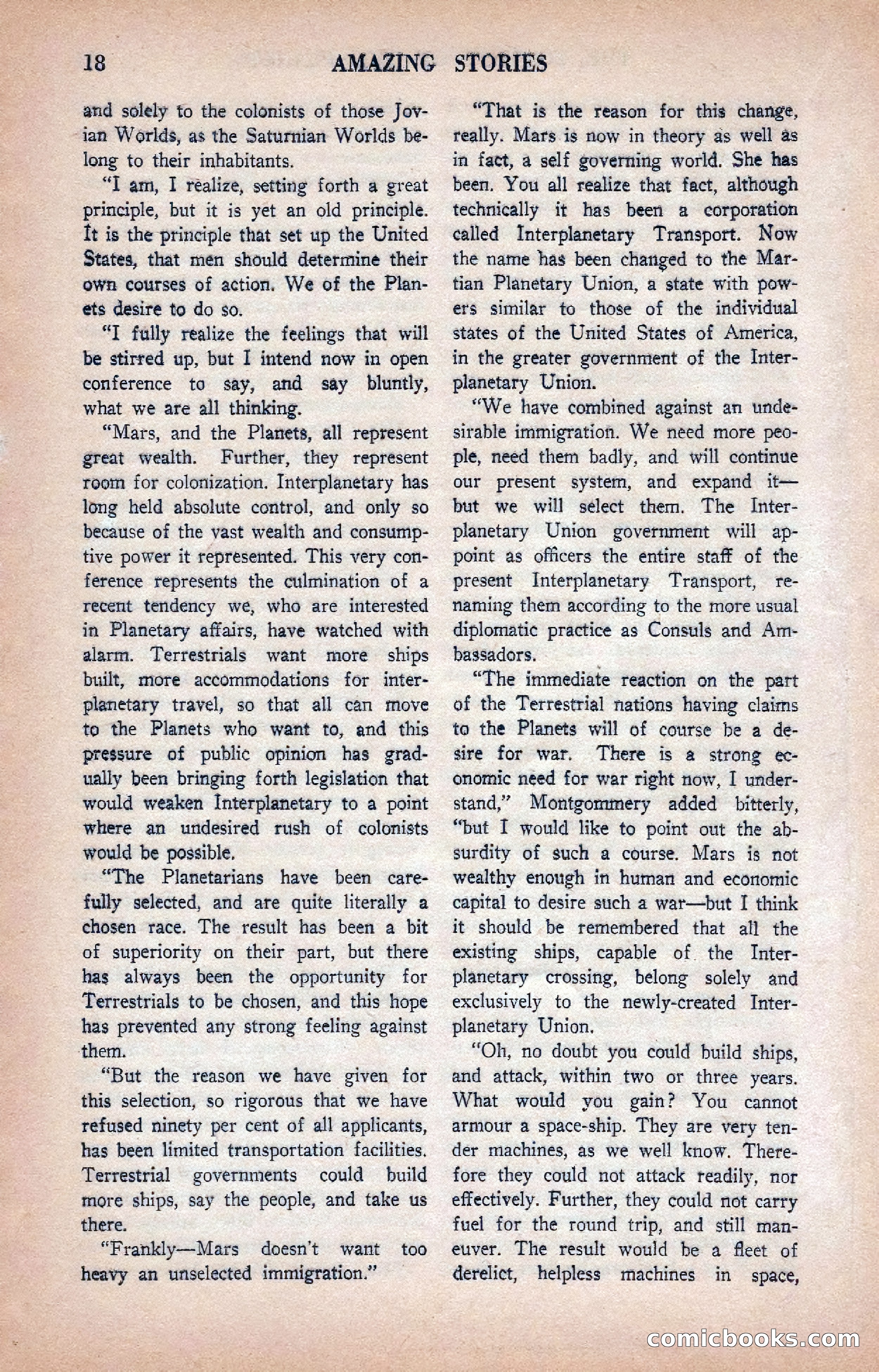 Amazing Stories, January 1935 — page 20 of 148