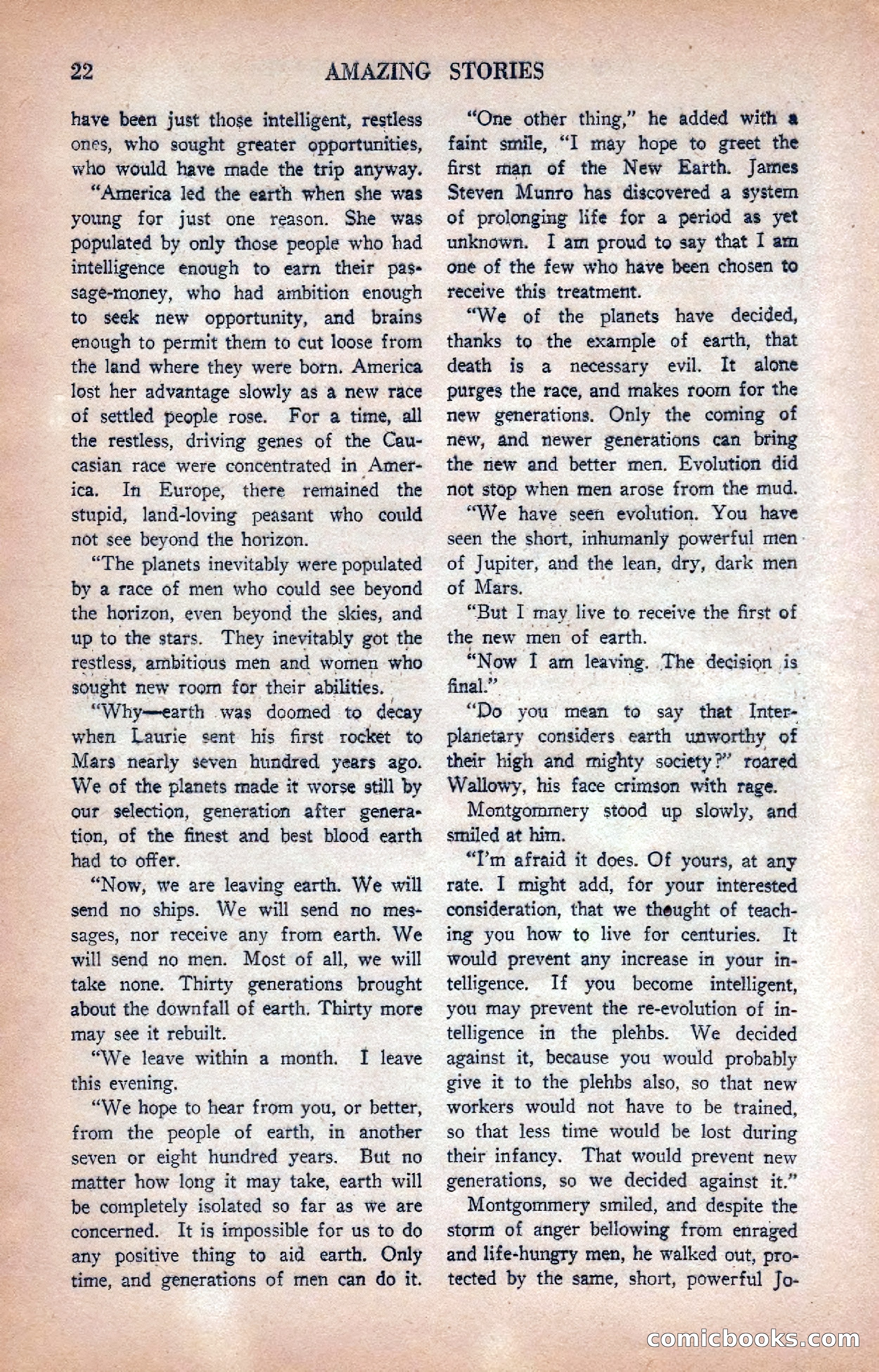 Amazing Stories, January 1935 — page 24 of 148