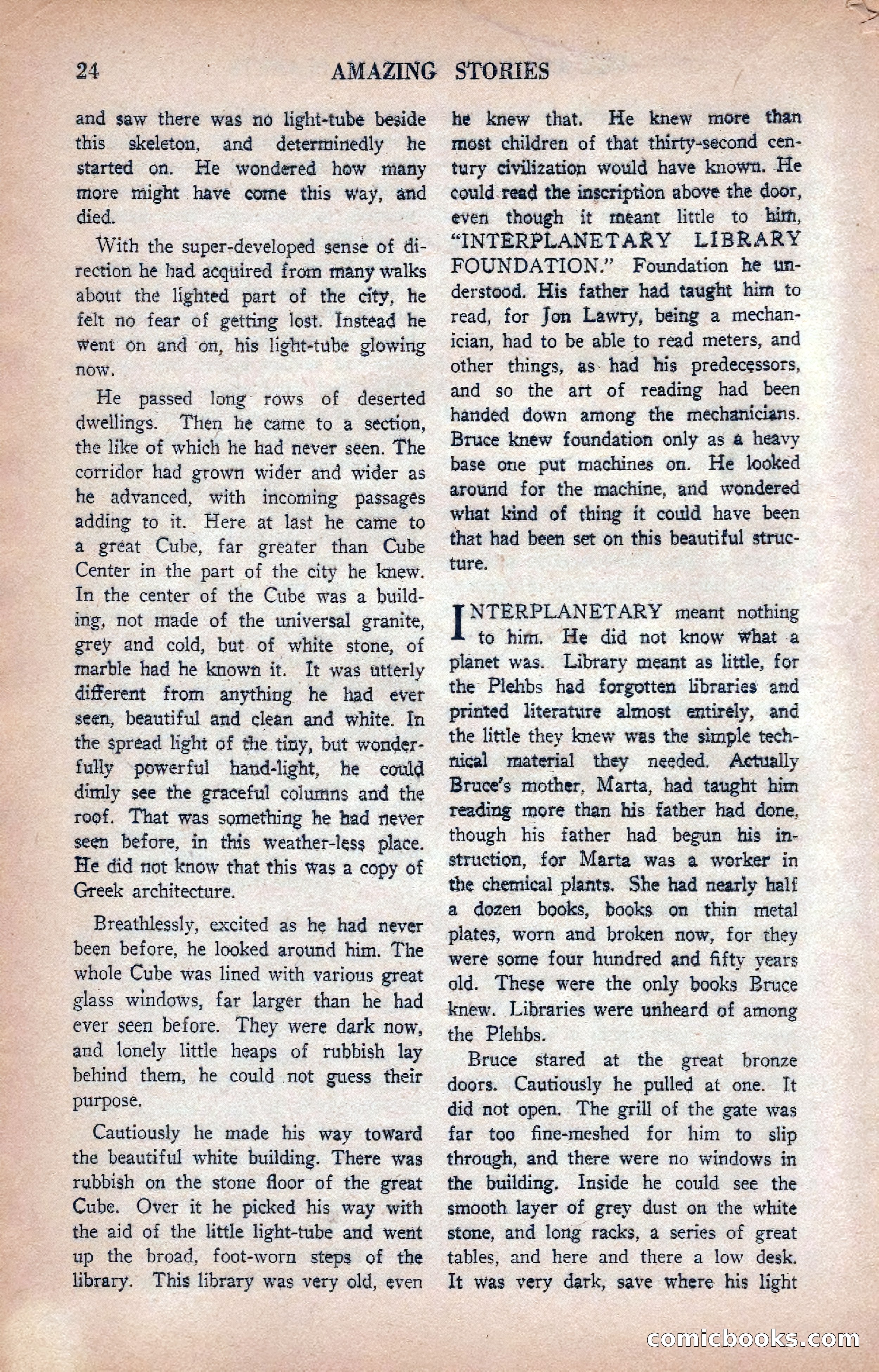 Amazing Stories, January 1935 — page 26 of 148