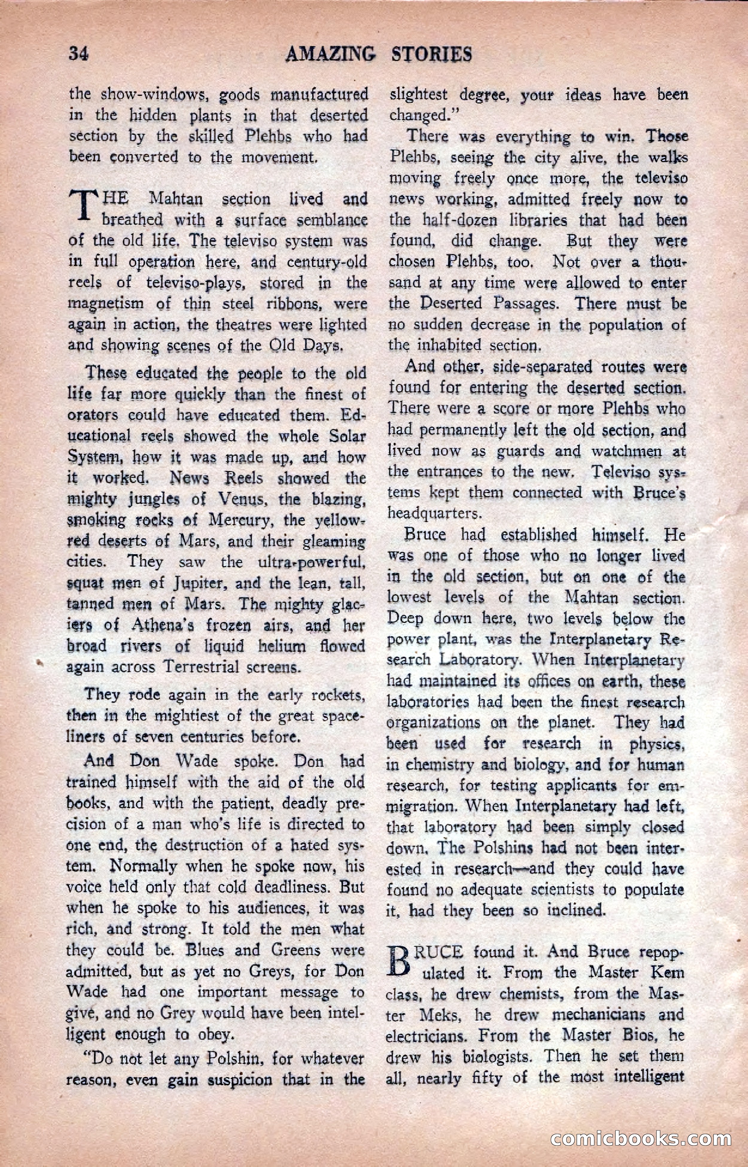 Amazing Stories, January 1935 — page 36 of 148