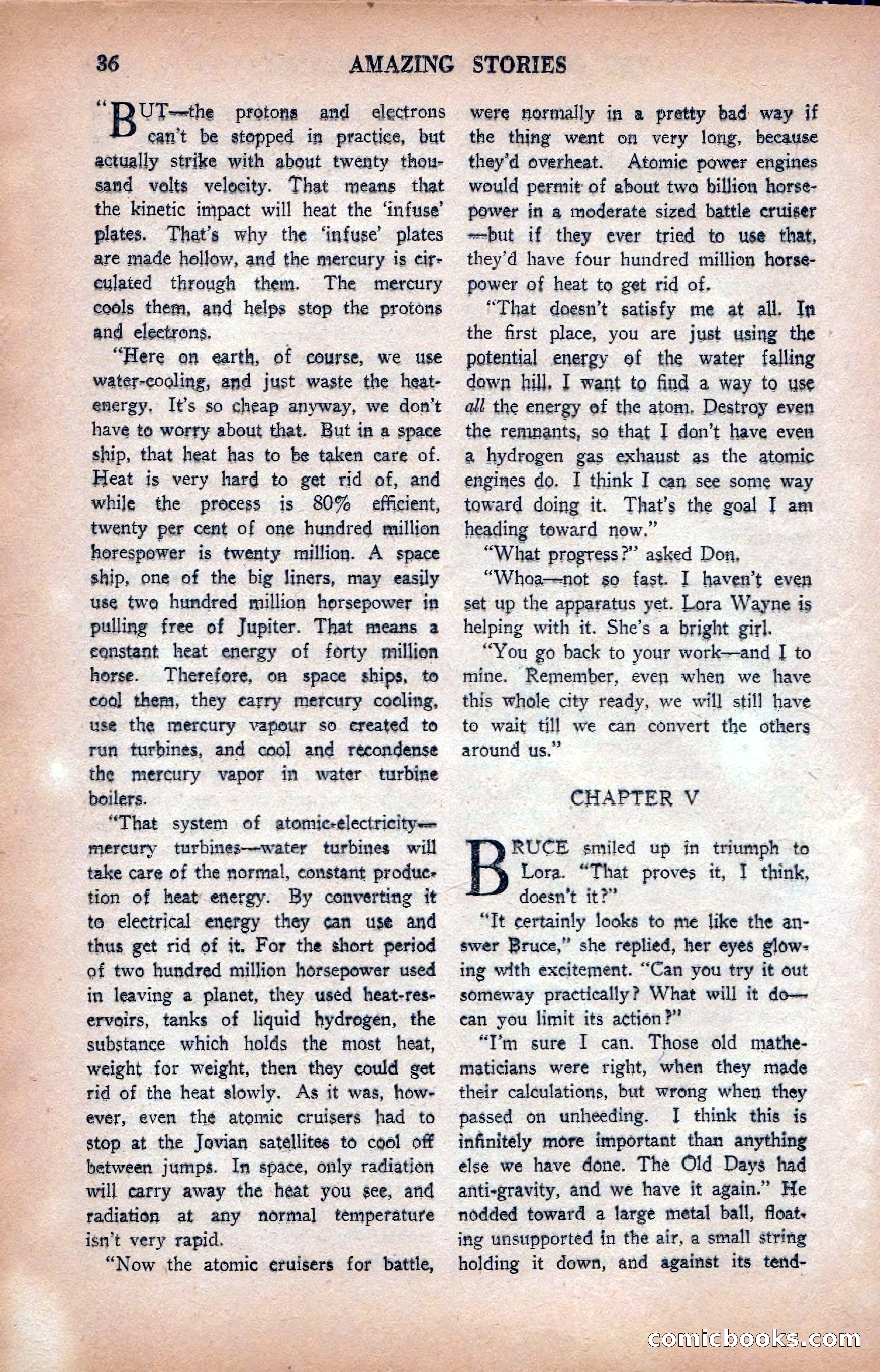 Amazing Stories, January 1935 — page 38 of 148