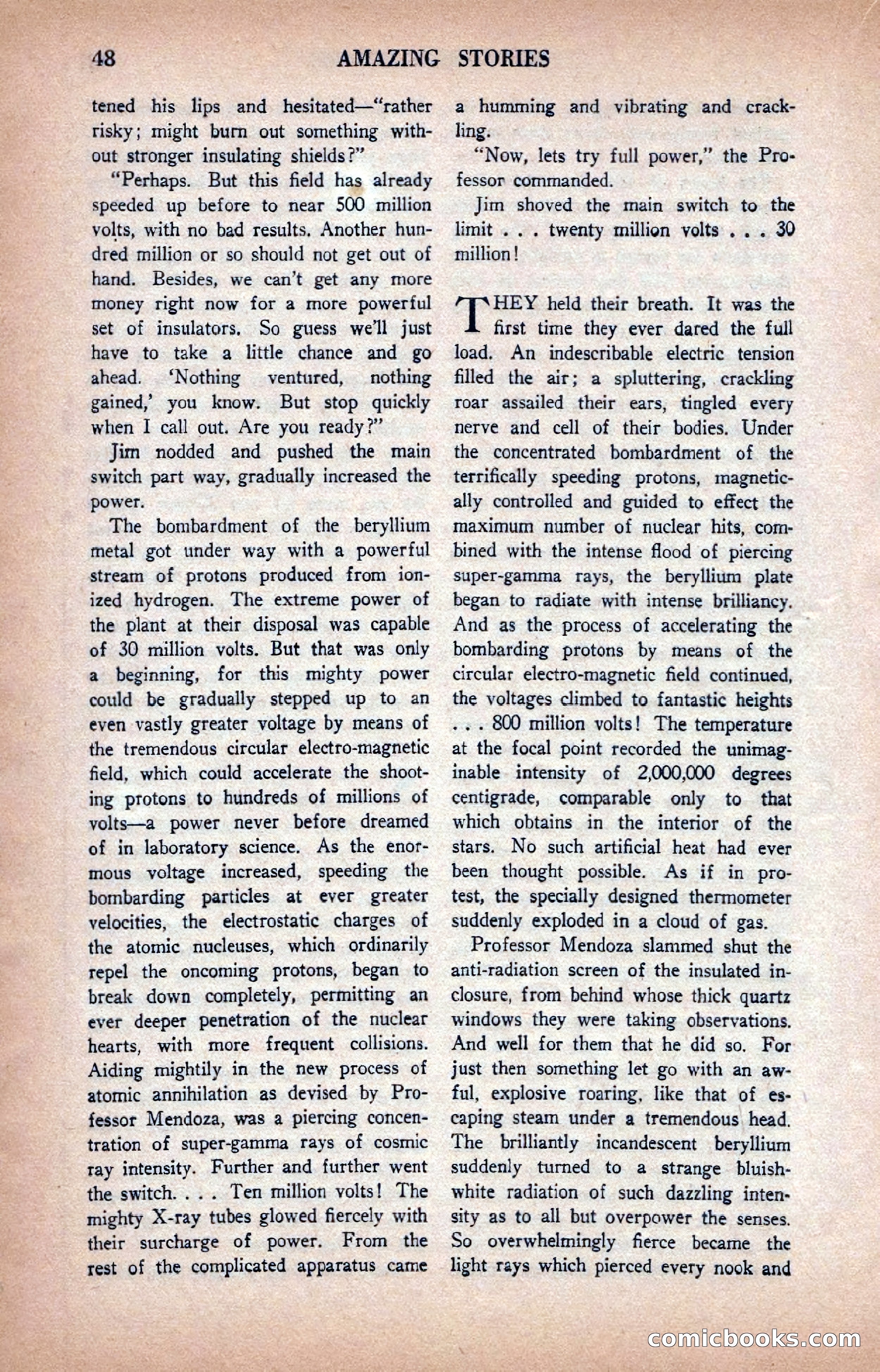 Amazing Stories, January 1935 — page 50 of 148