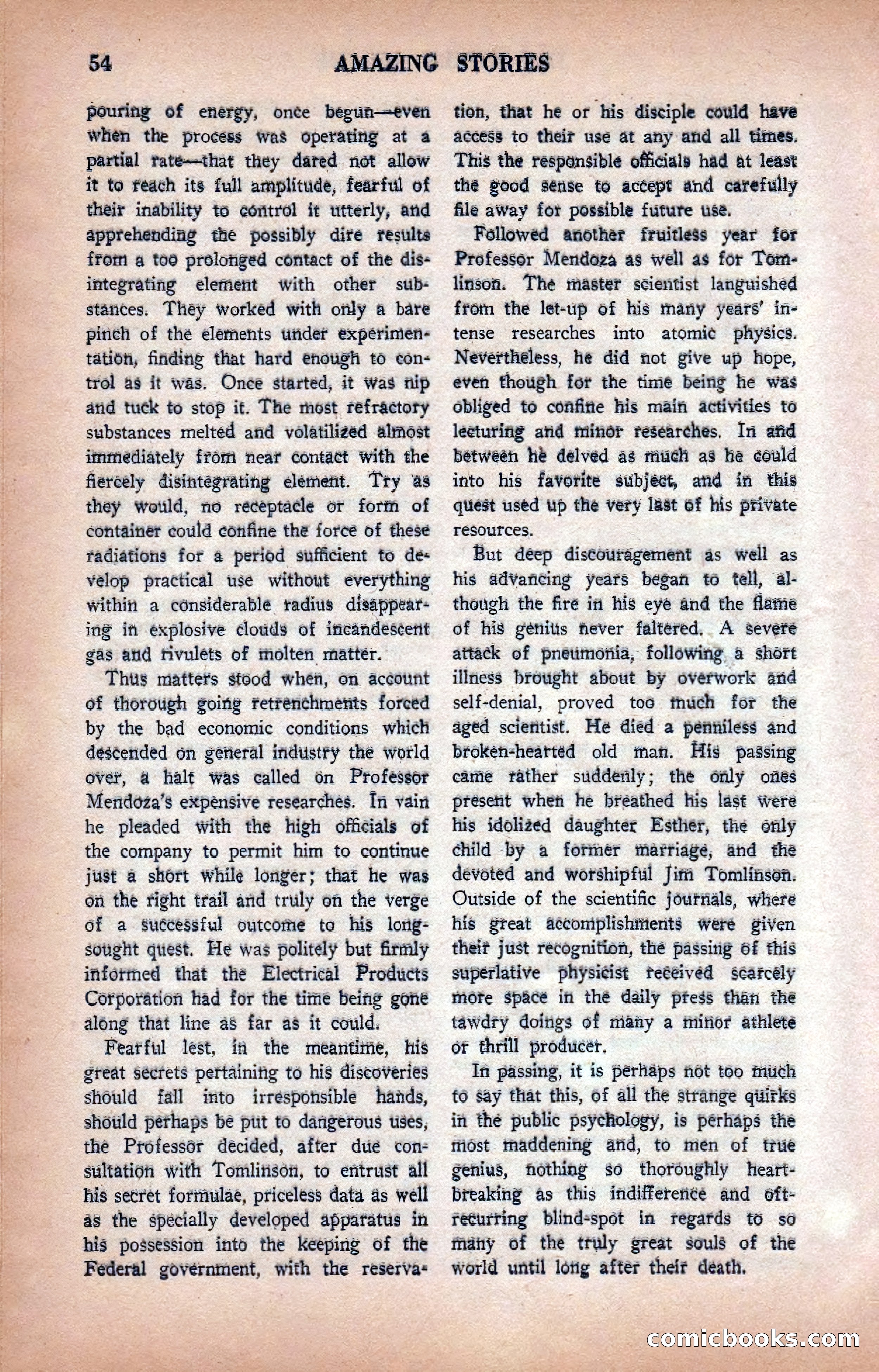 Amazing Stories, January 1935 — page 56 of 148