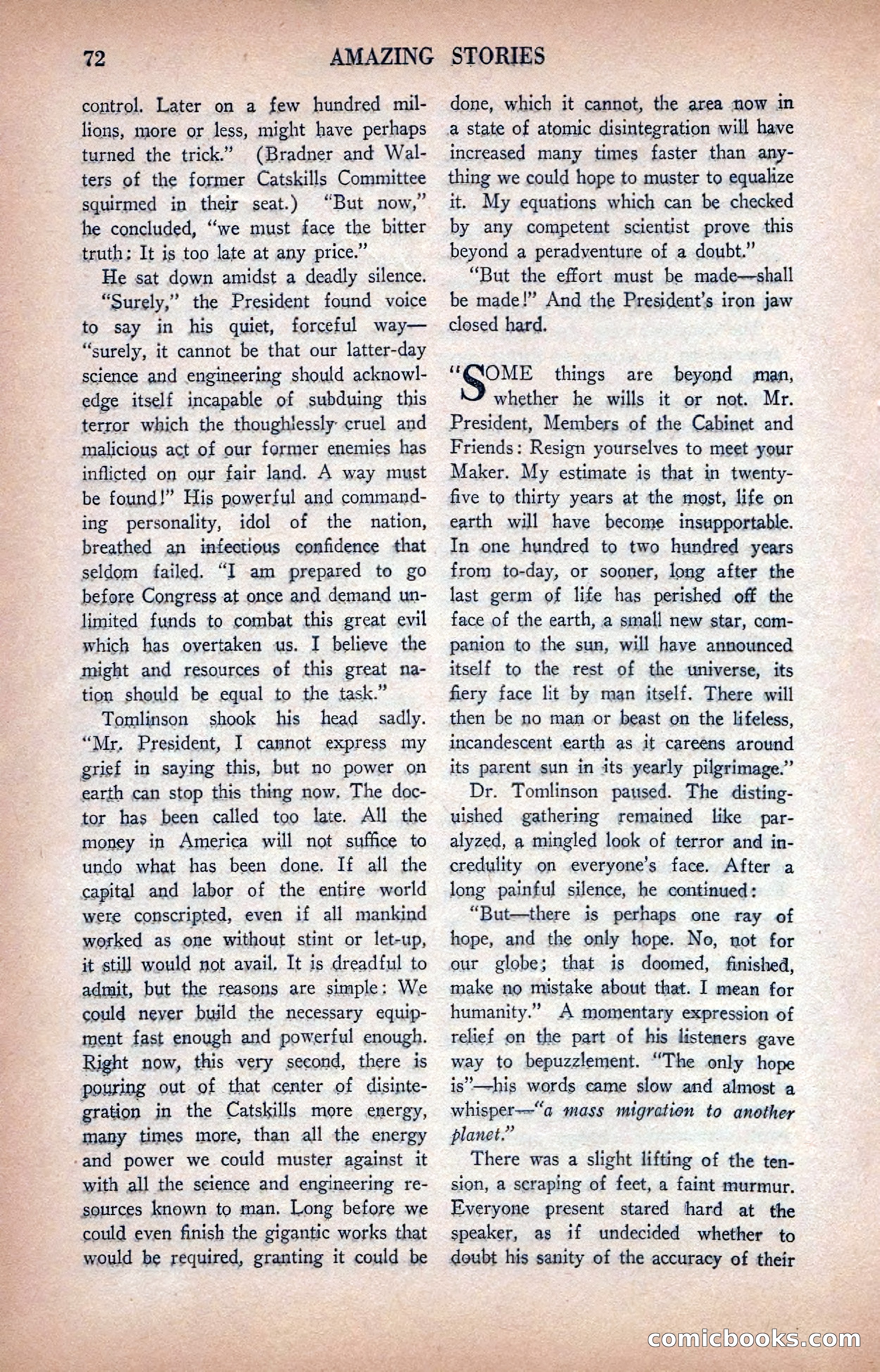 Amazing Stories, January 1935 — page 74 of 148