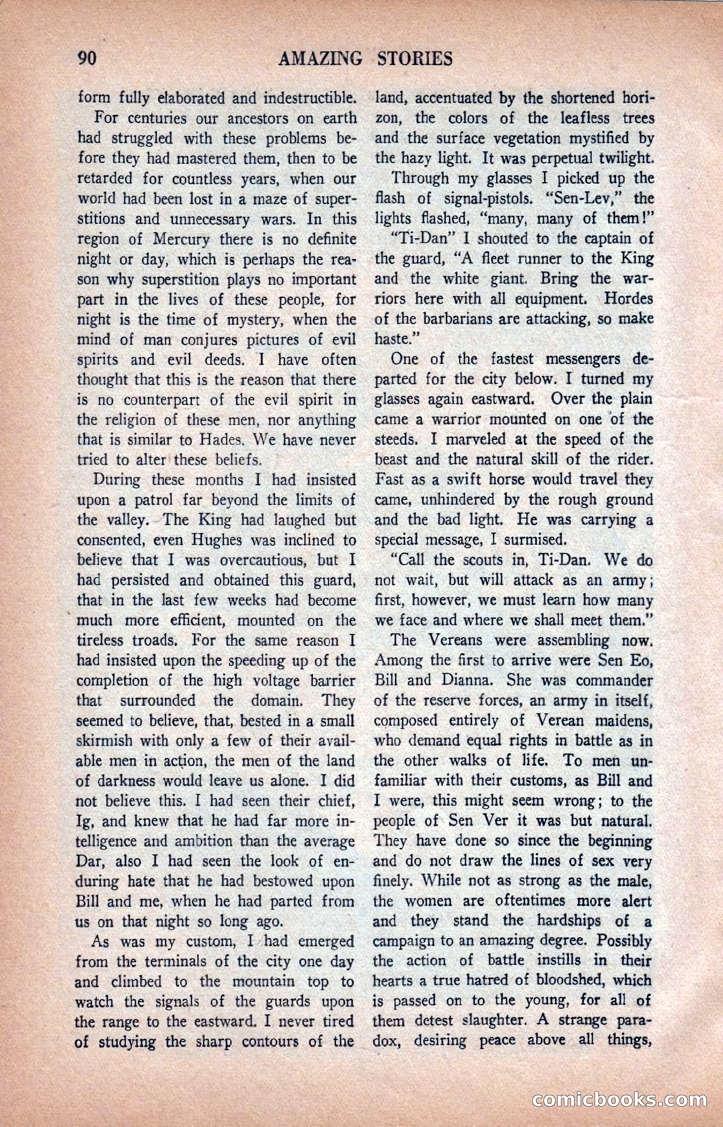Amazing Stories, January 1935 — page 92 of 148