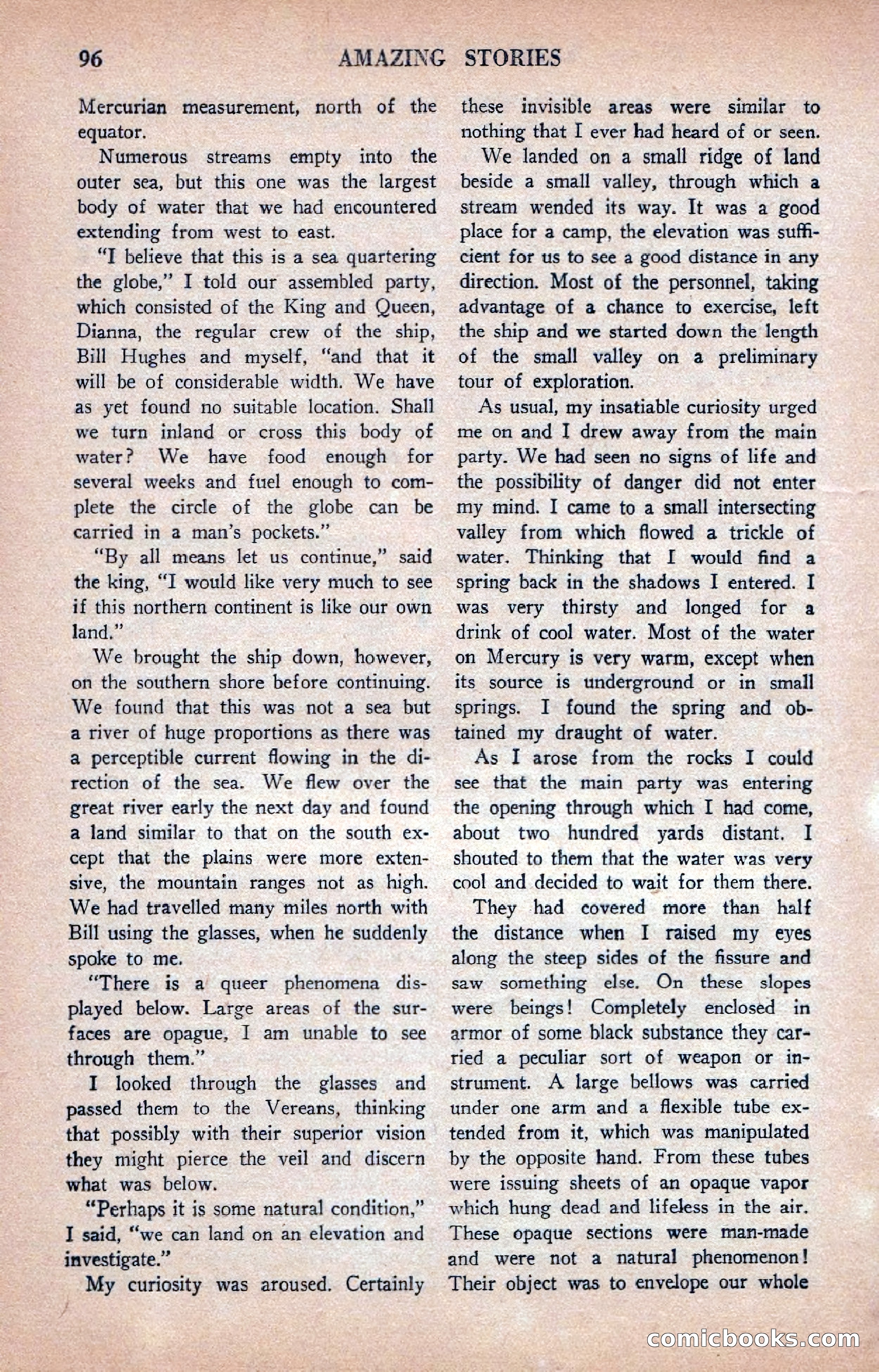 Amazing Stories, January 1935 — page 98 of 148