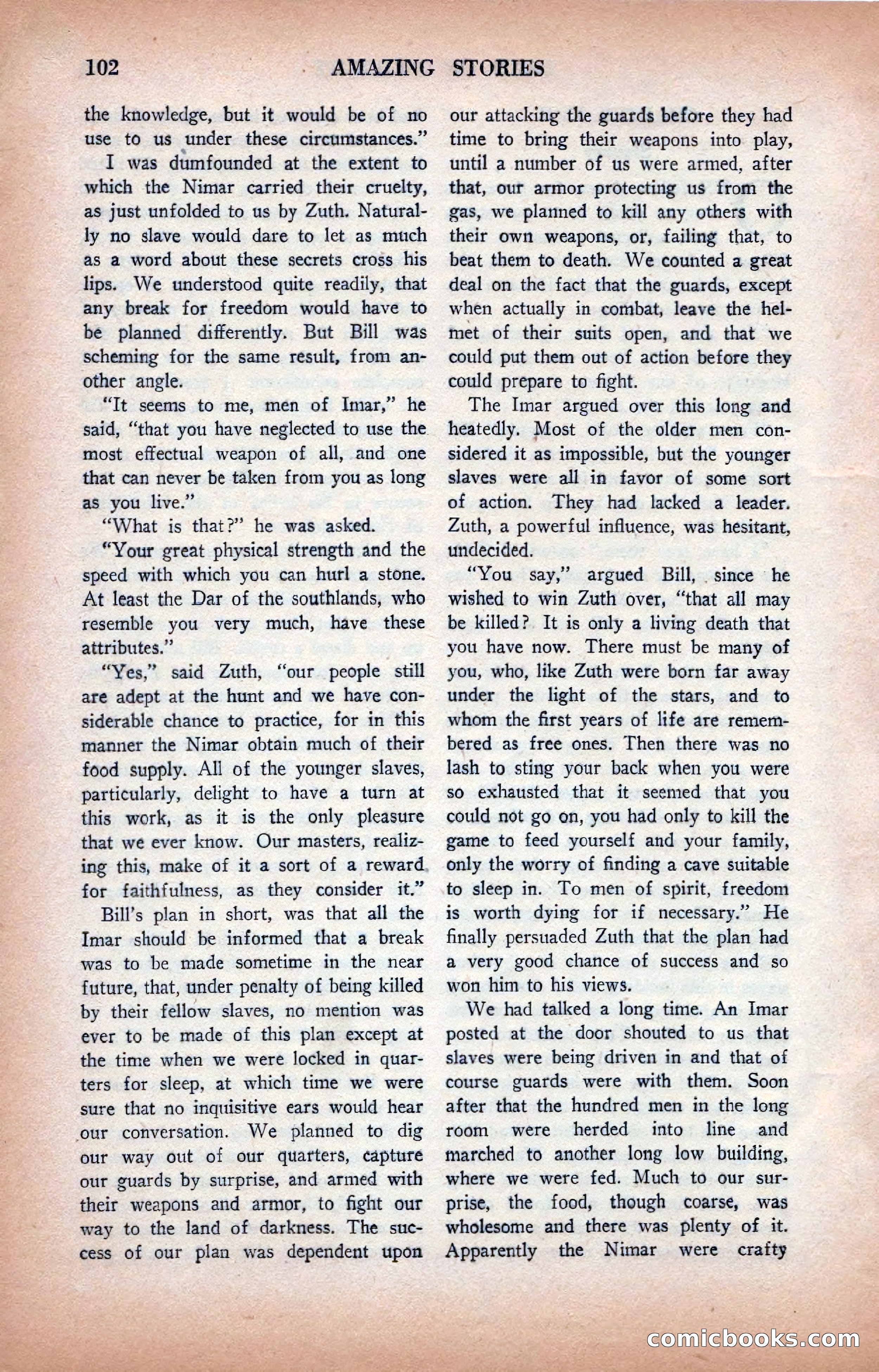 Amazing Stories, January 1935 — page 104 of 148