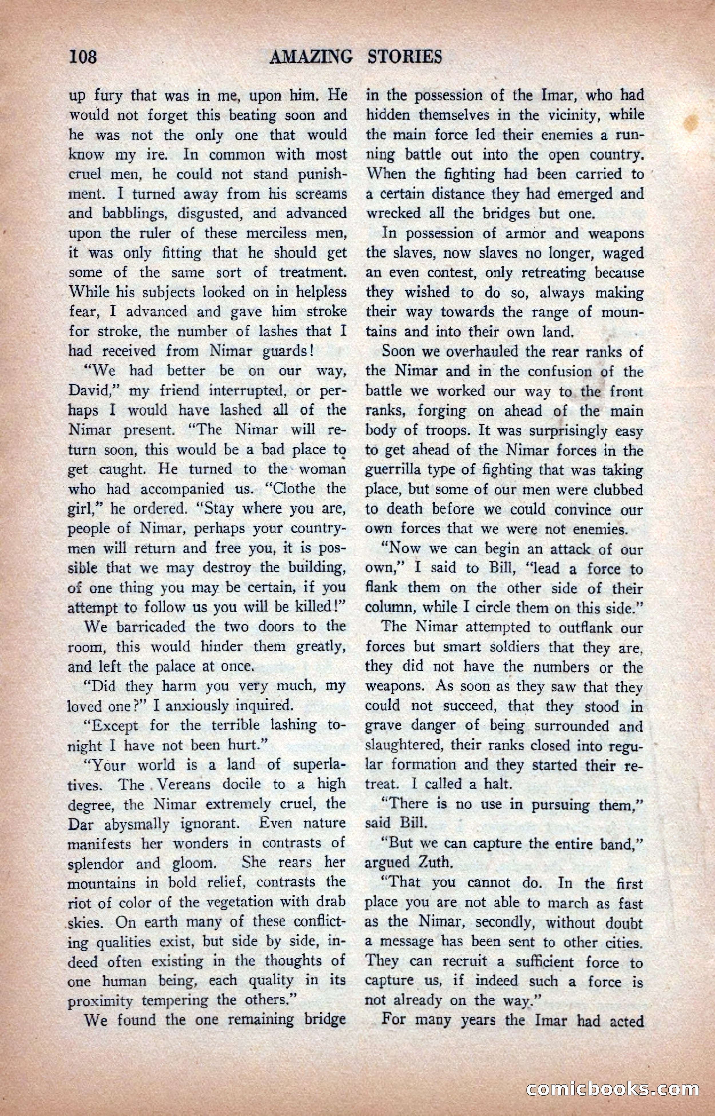 Amazing Stories, January 1935 — page 110 of 148