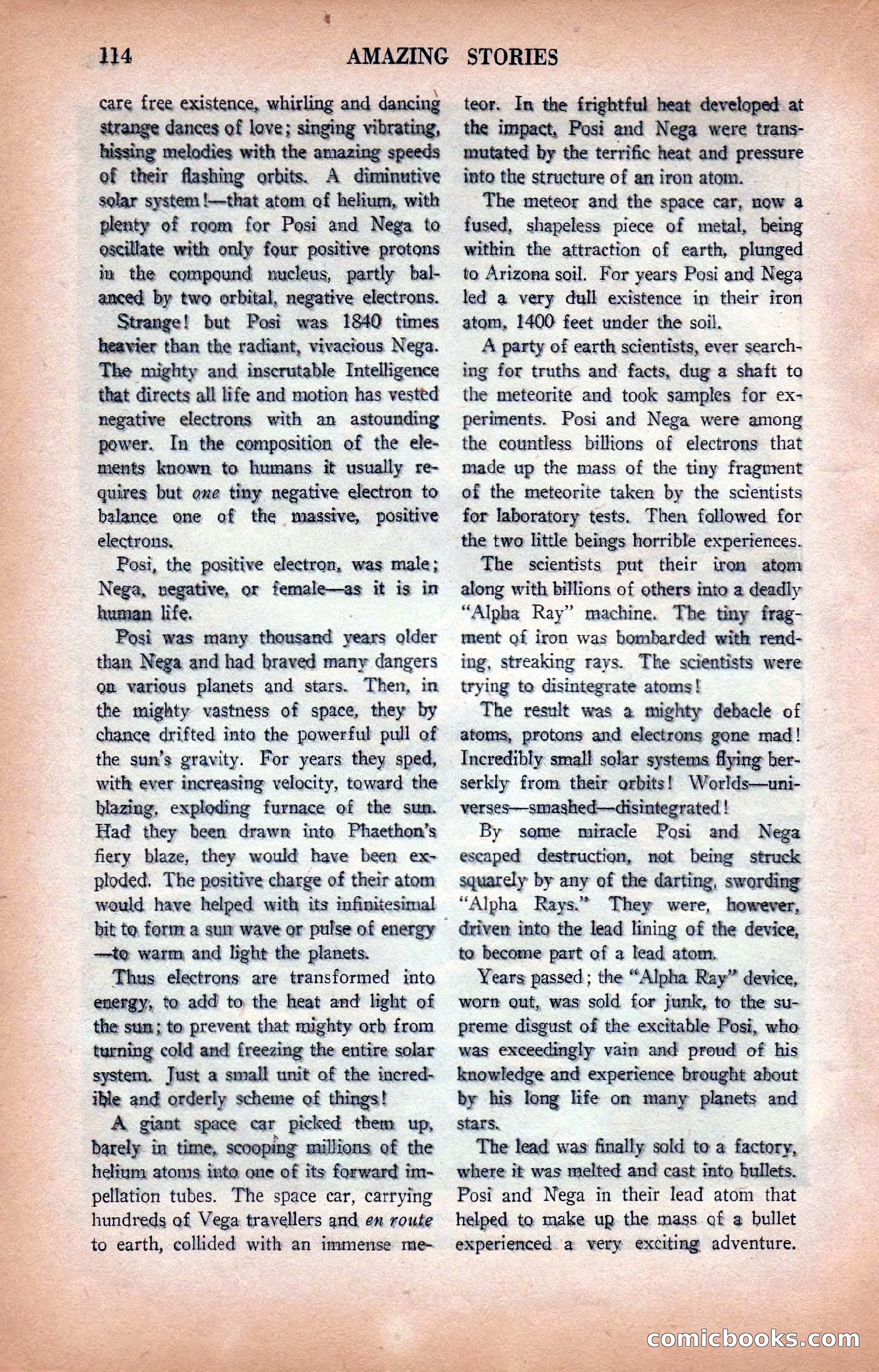 Amazing Stories, January 1935 — page 116 of 148