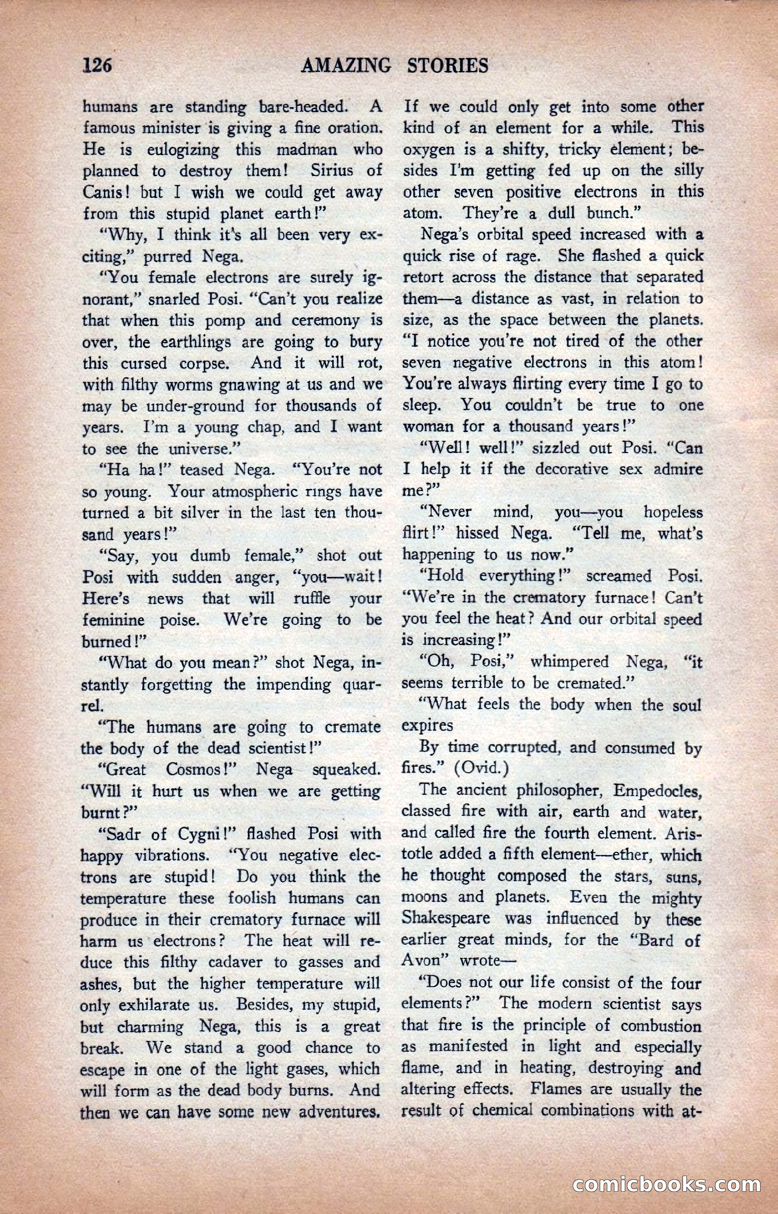 Amazing Stories, January 1935 — page 128 of 148