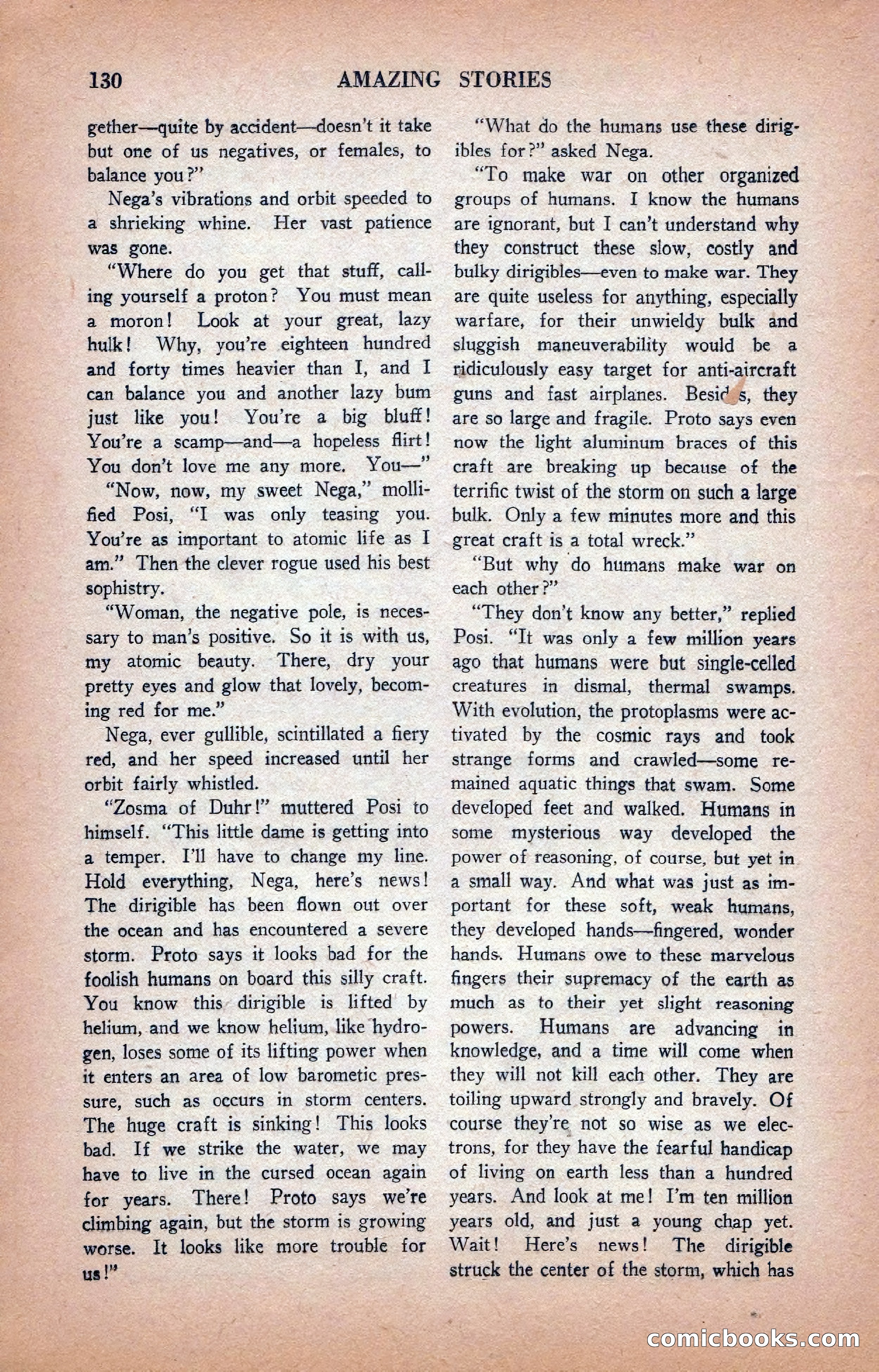 Amazing Stories, January 1935 — page 132 of 148