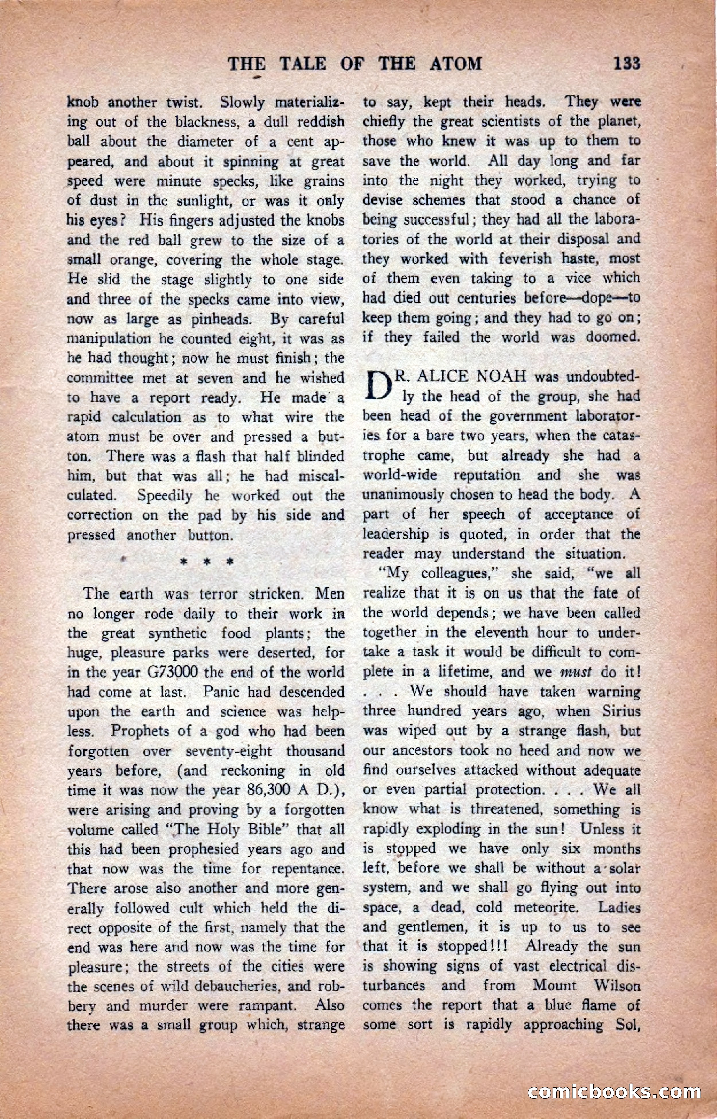 Amazing Stories, January 1935 — page 135 of 148