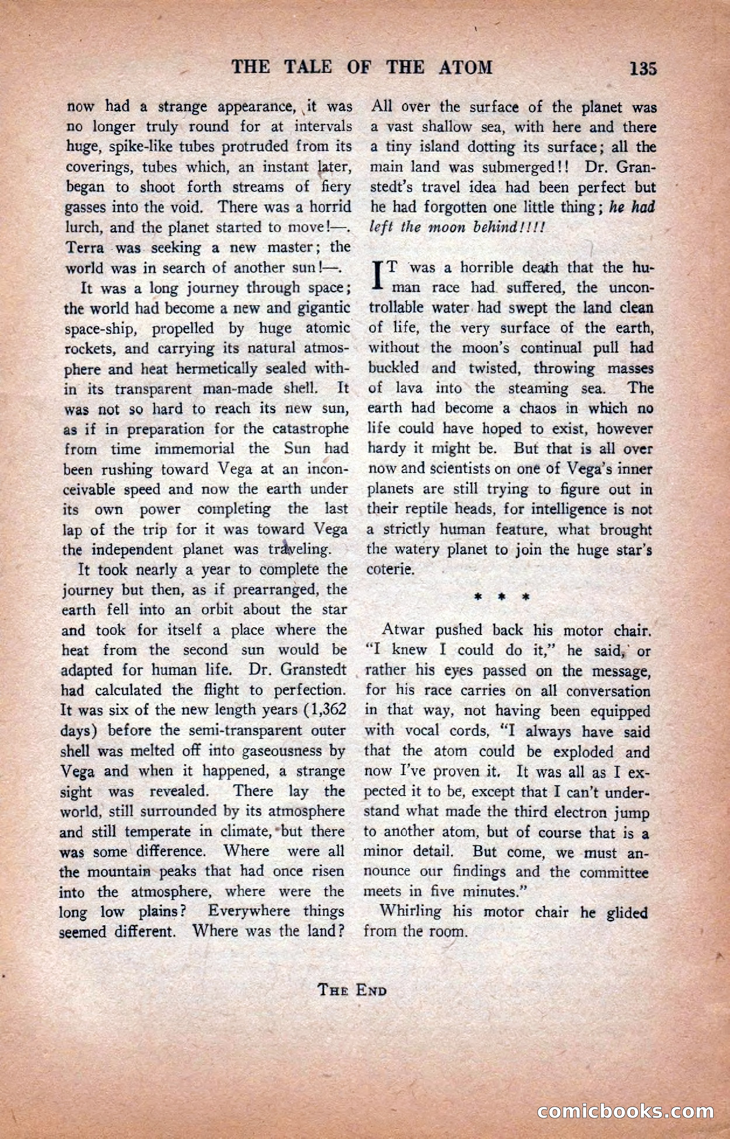 Amazing Stories, January 1935 — page 137 of 148