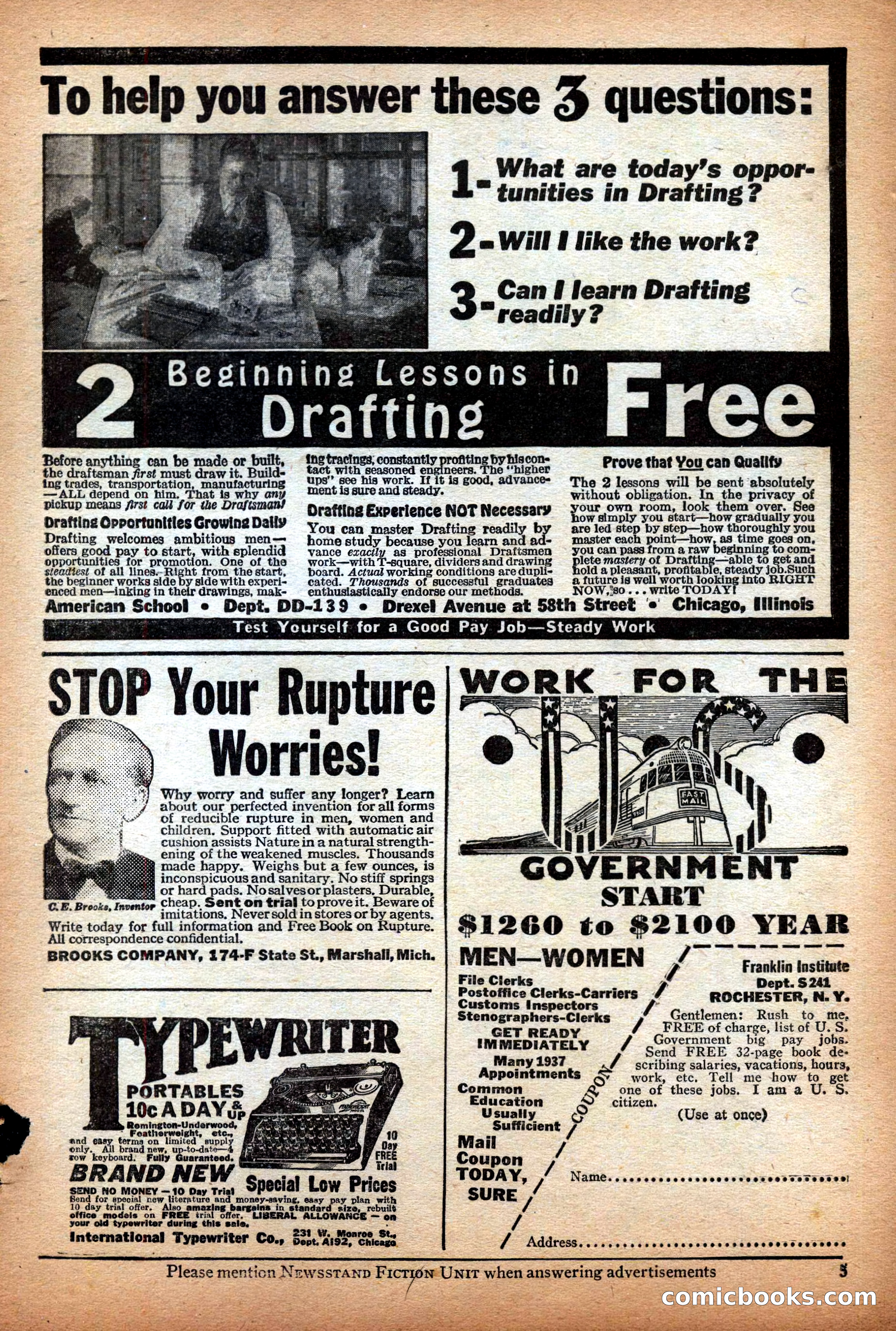 Amazing Stories, February 1937 — page 7 of 148