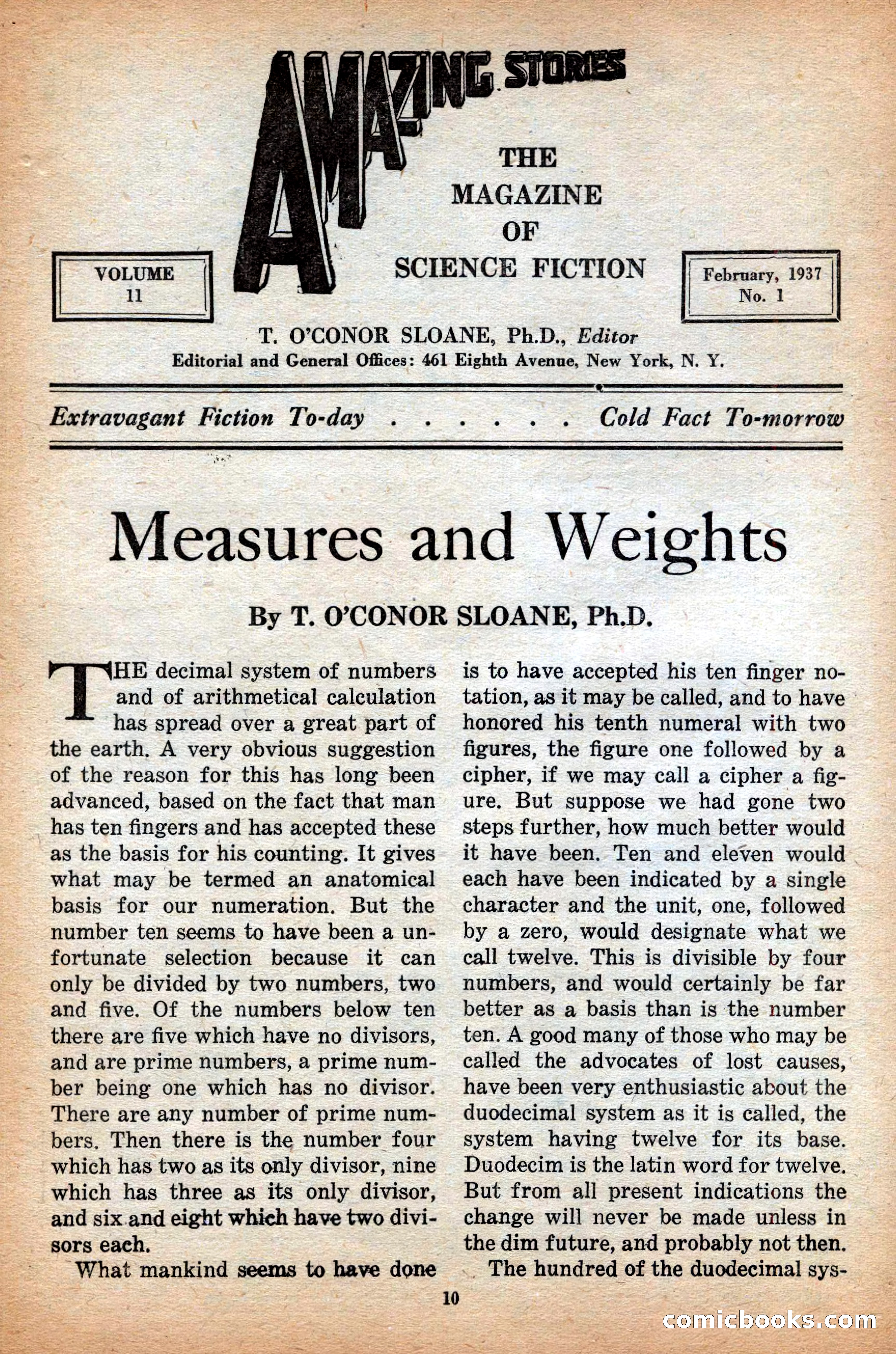 Amazing Stories, February 1937 — page 12 of 148
