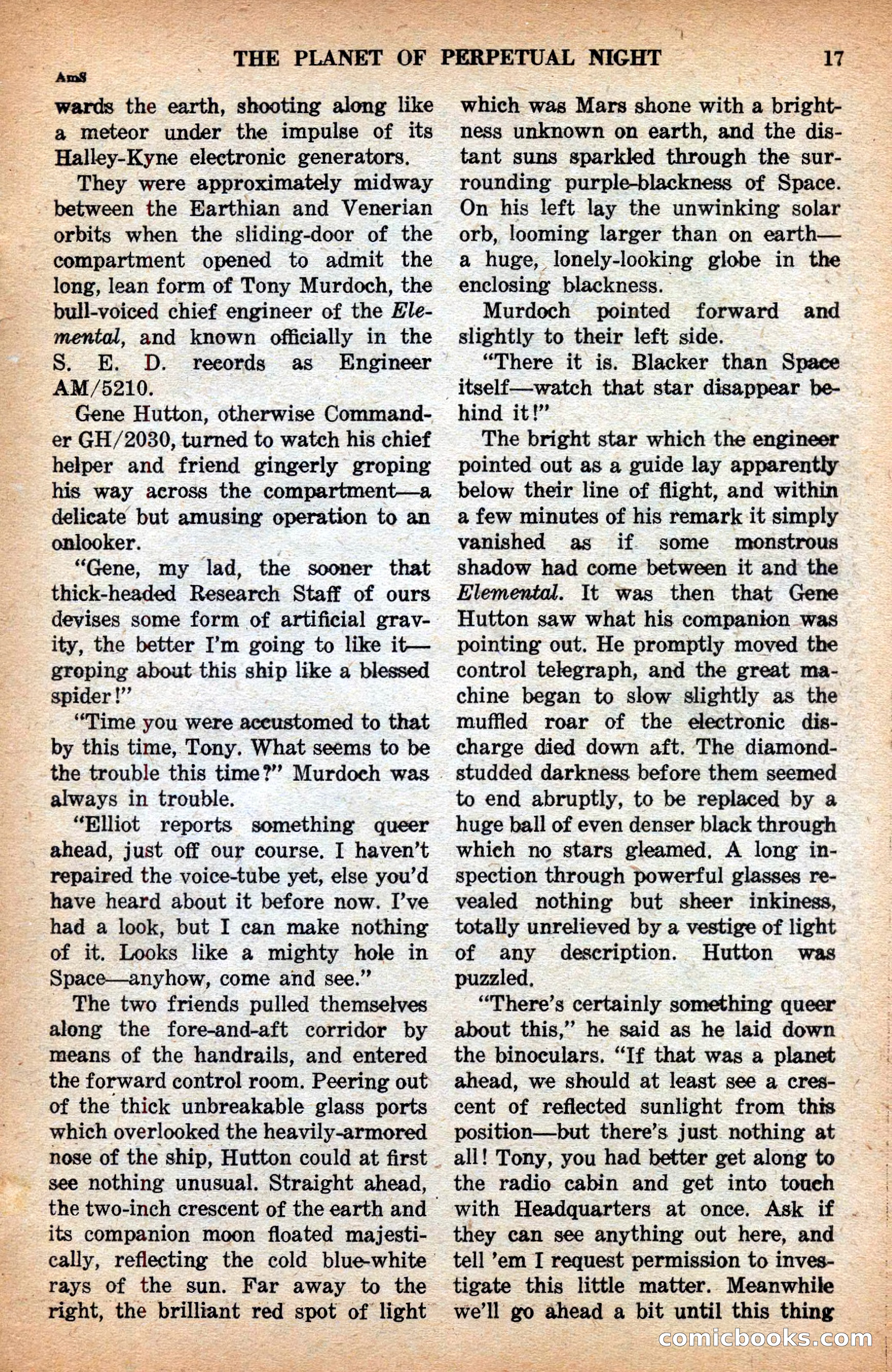 Amazing Stories, February 1937 — page 19 of 148