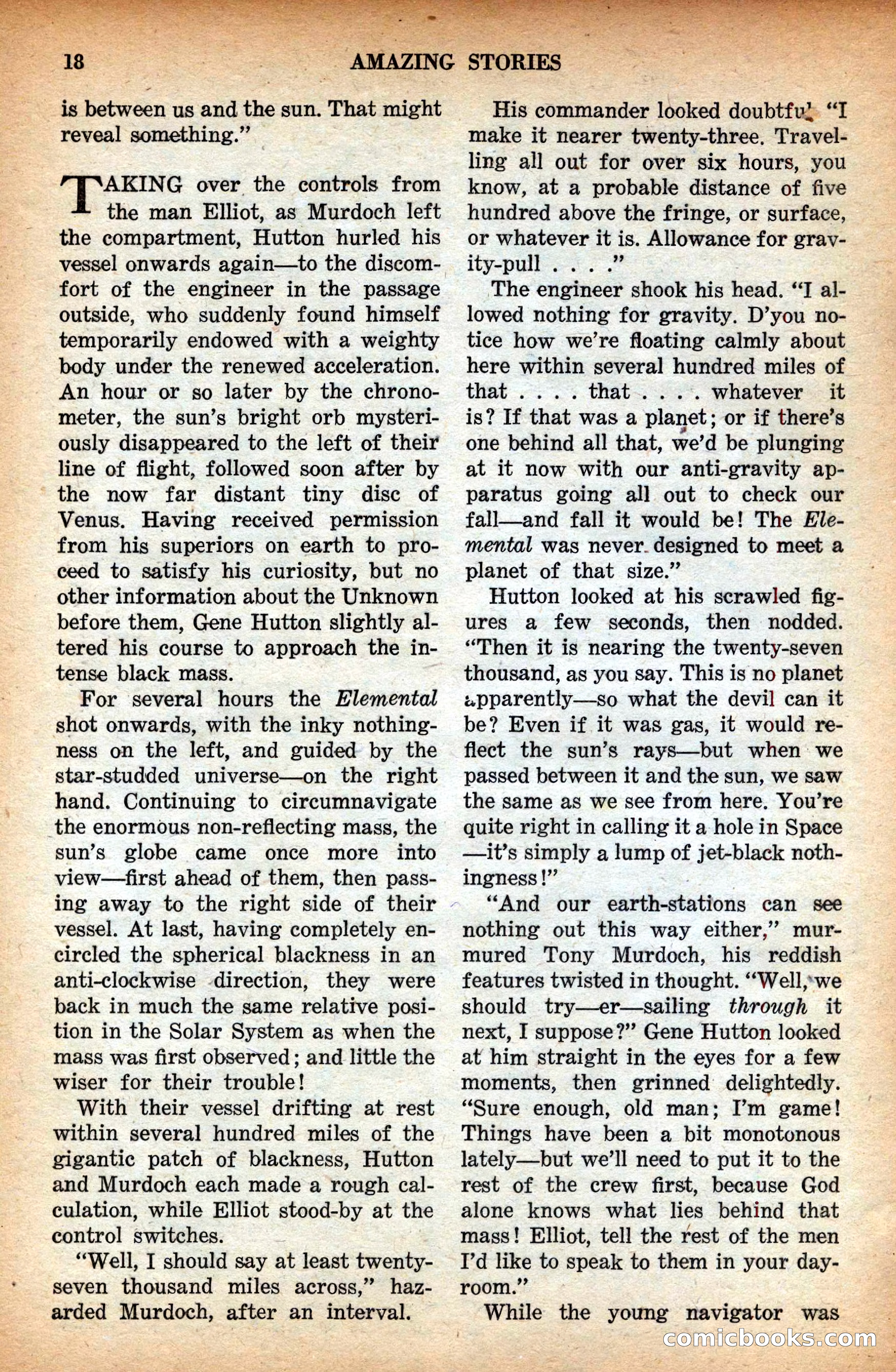 Amazing Stories, February 1937 — page 20 of 148