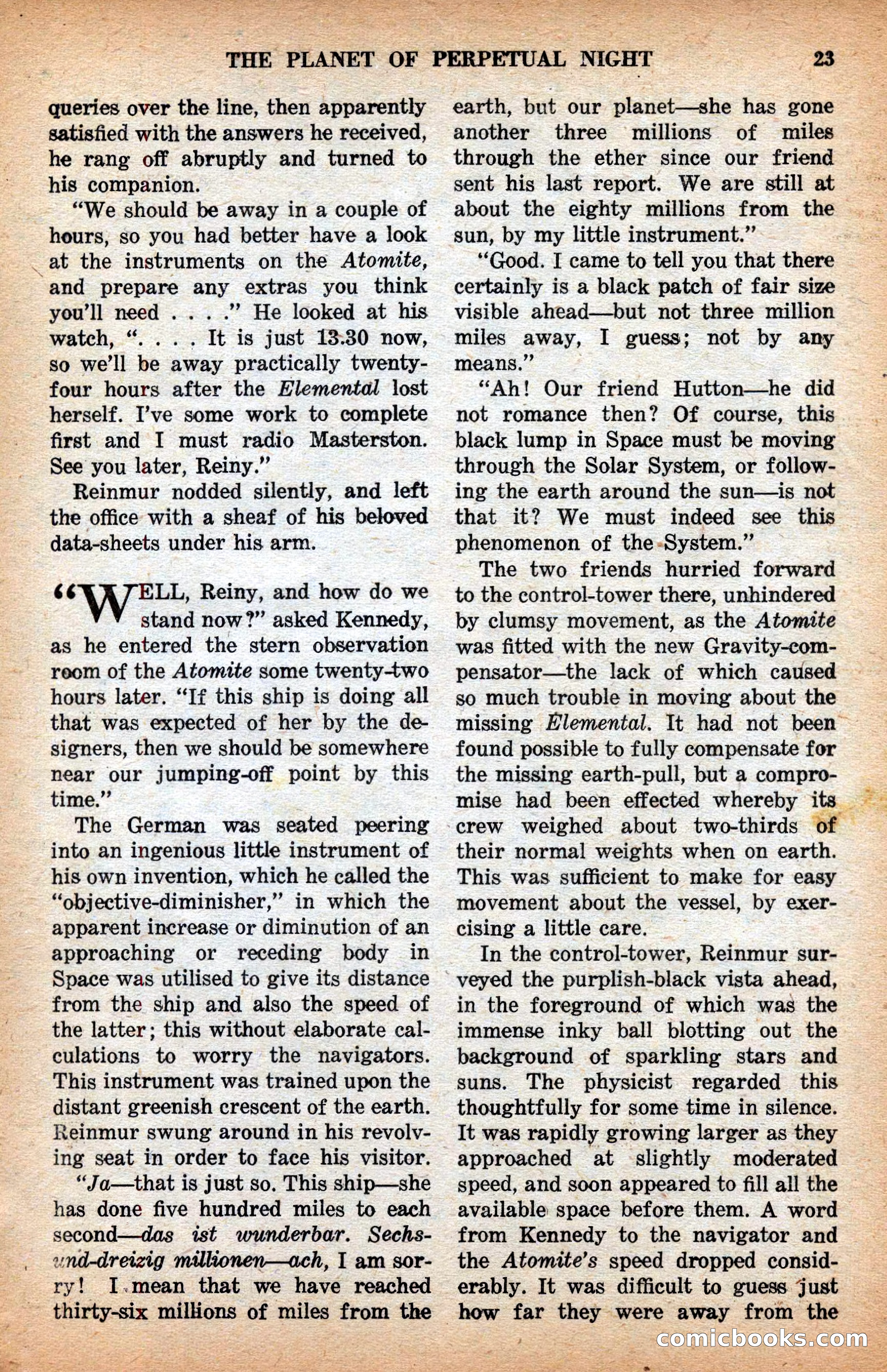 Amazing Stories, February 1937 — page 25 of 148