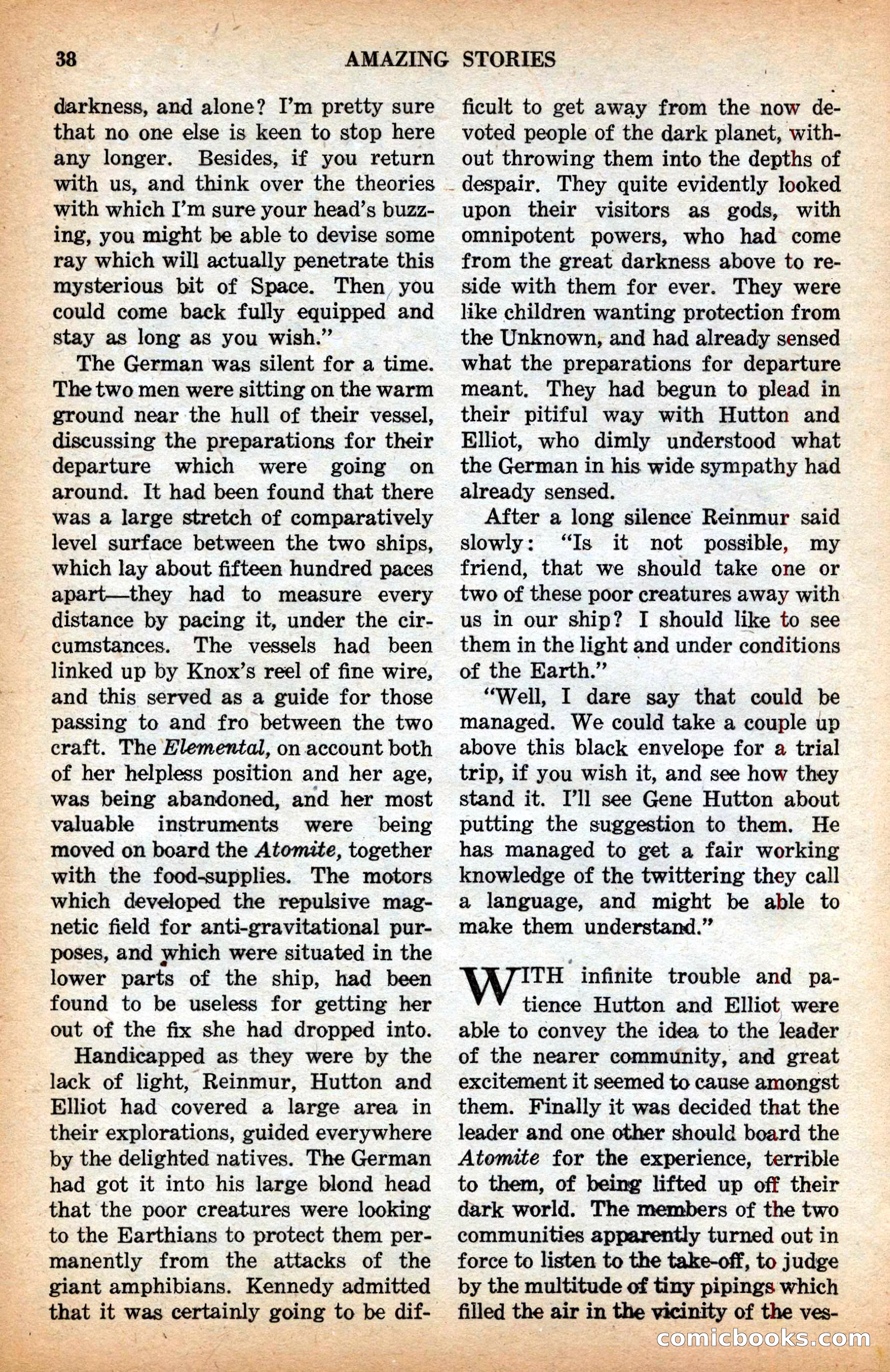 Amazing Stories, February 1937 — page 40 of 148