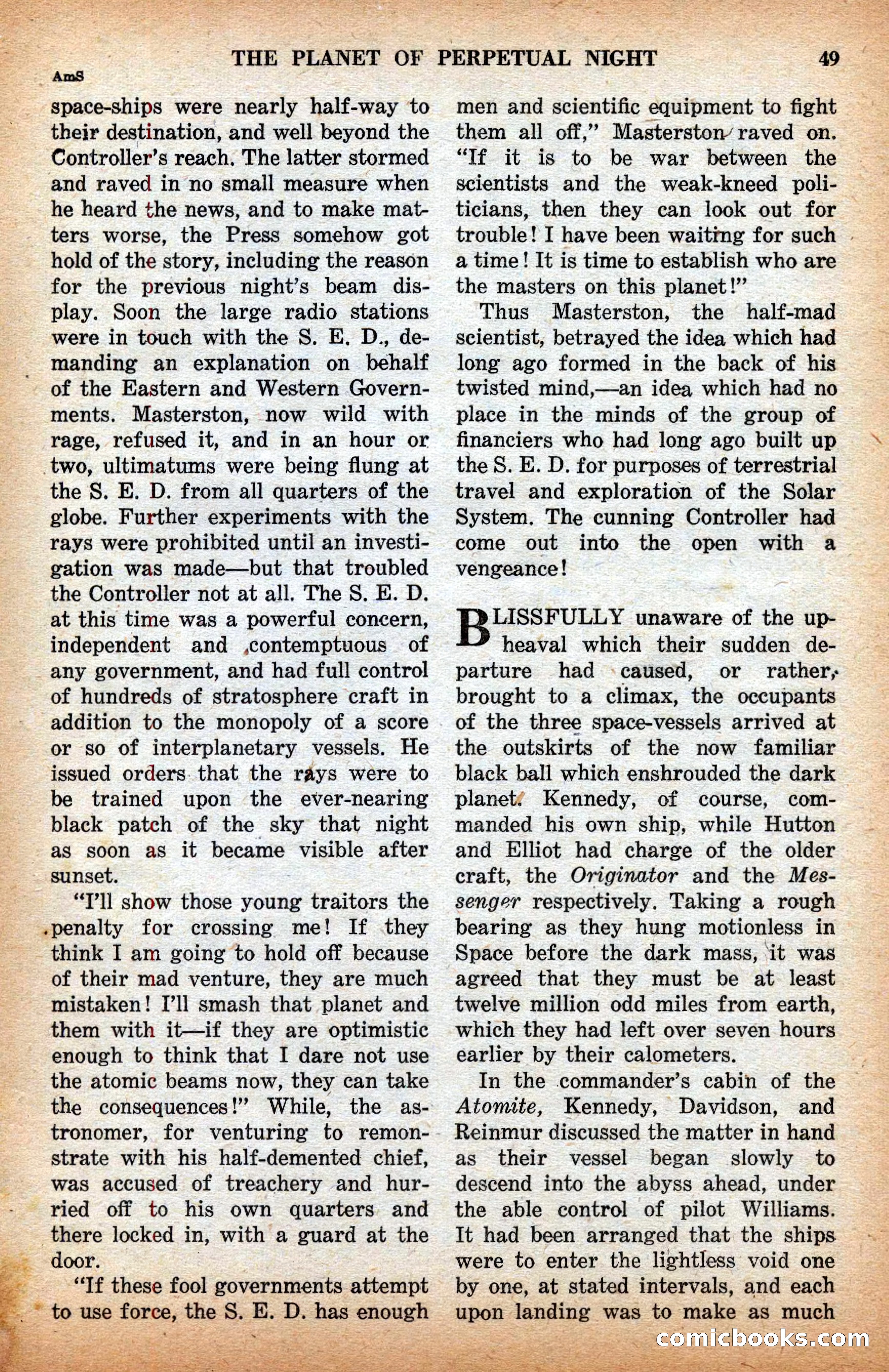 Amazing Stories, February 1937 — page 51 of 148