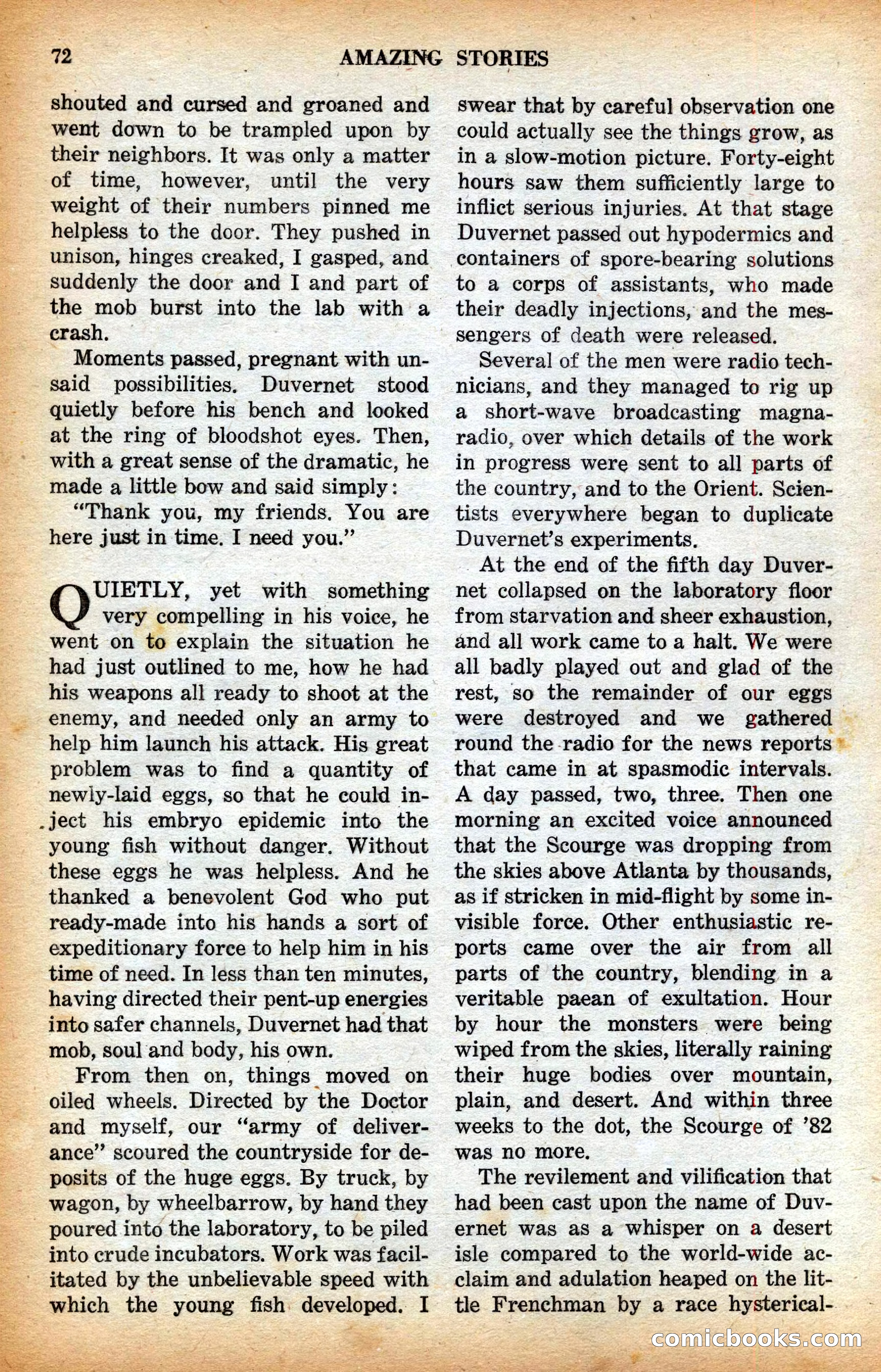 Amazing Stories, February 1937 — page 74 of 148