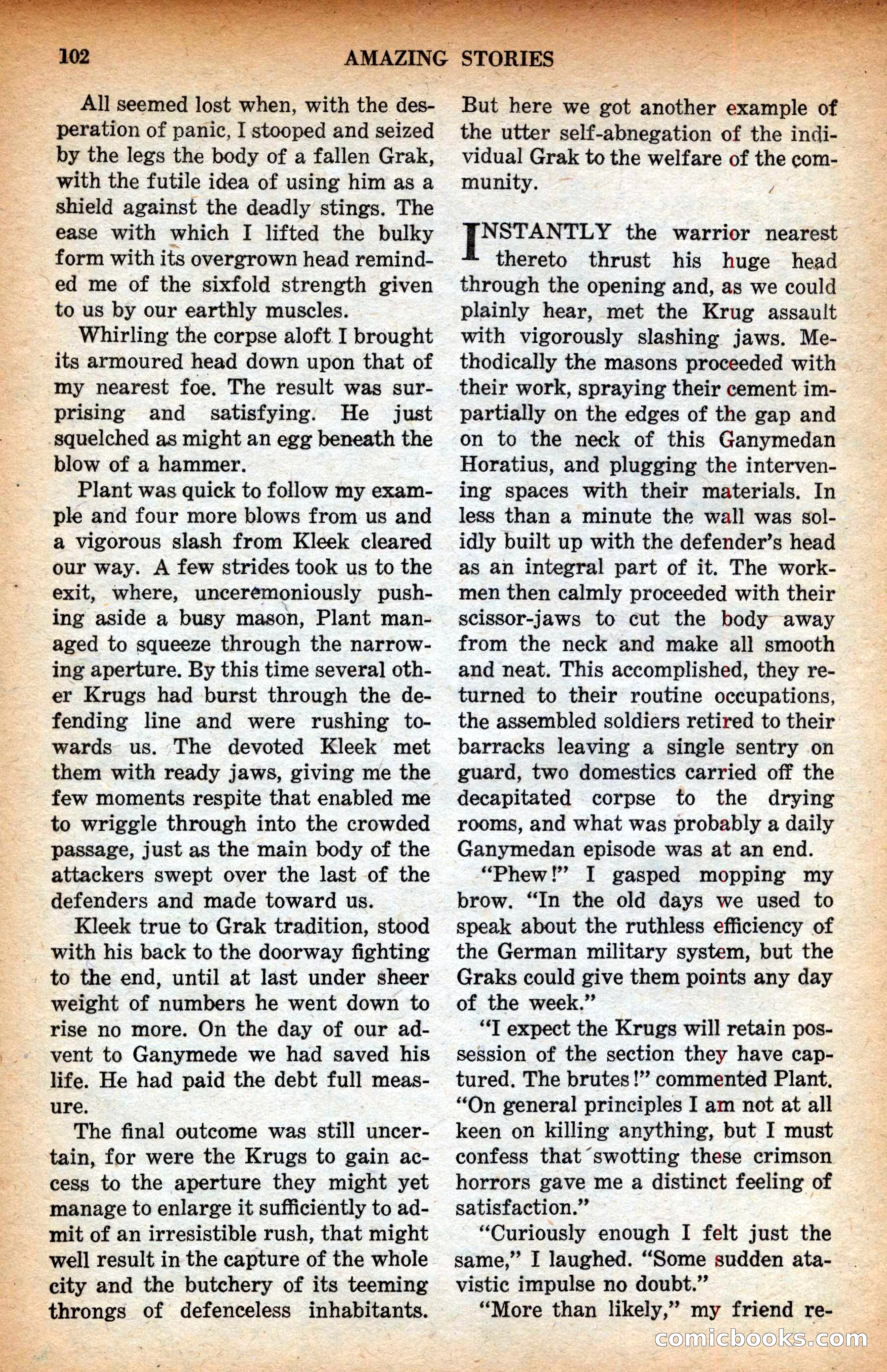 Amazing Stories, February 1937 — page 104 of 148