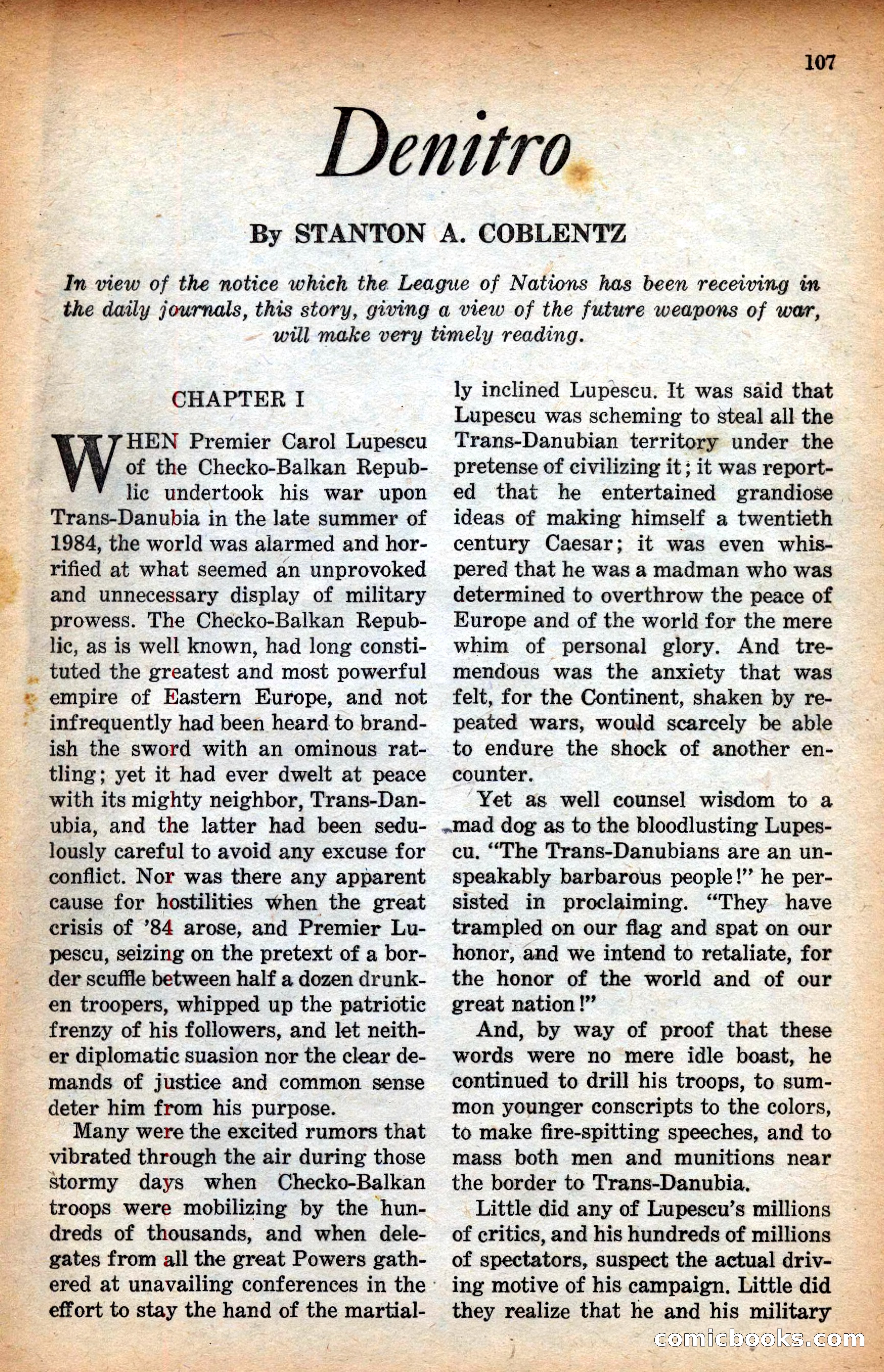Amazing Stories, February 1937 — page 109 of 148