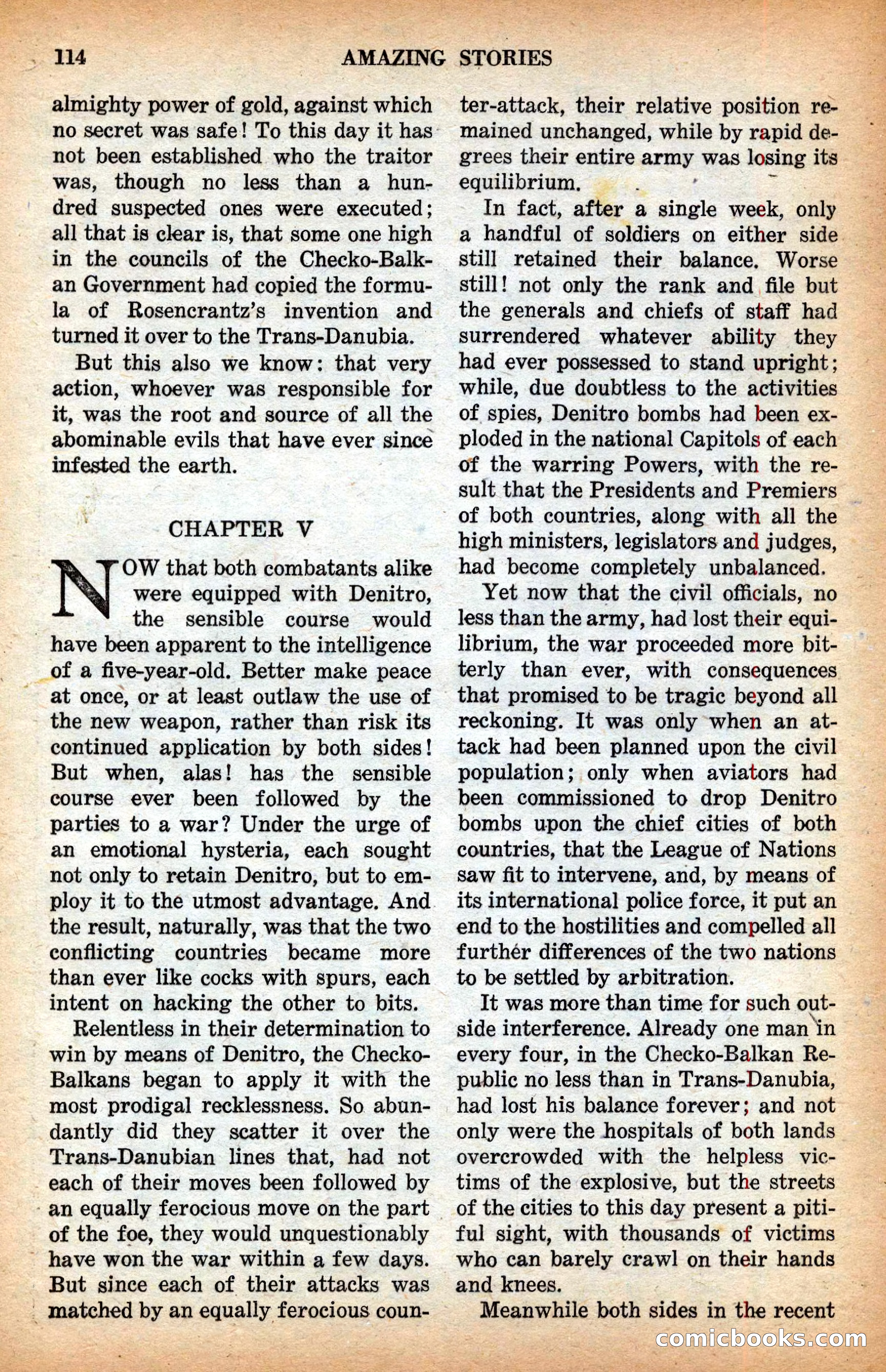 Amazing Stories, February 1937 — page 116 of 148