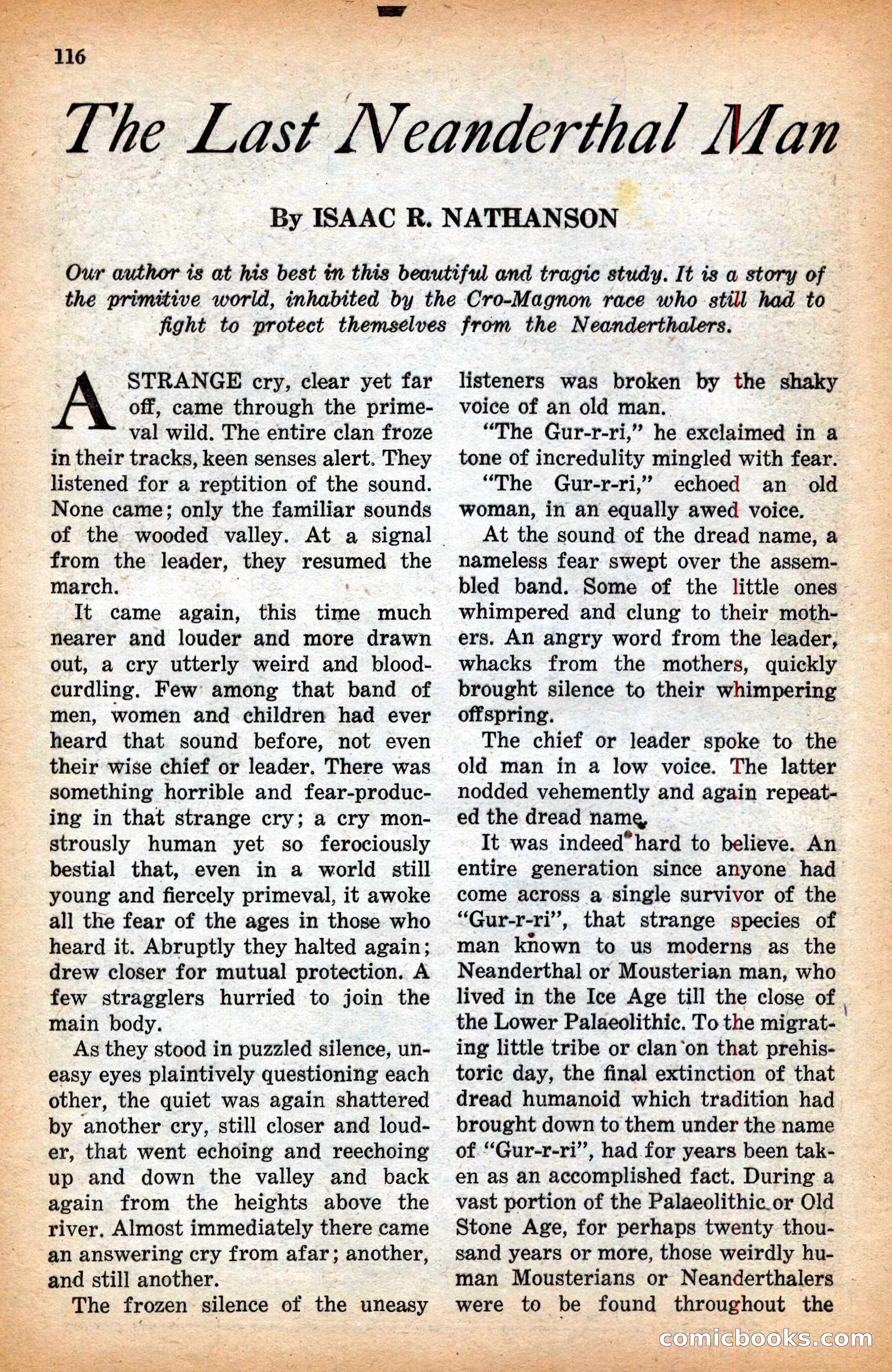 Amazing Stories, February 1937 — page 118 of 148