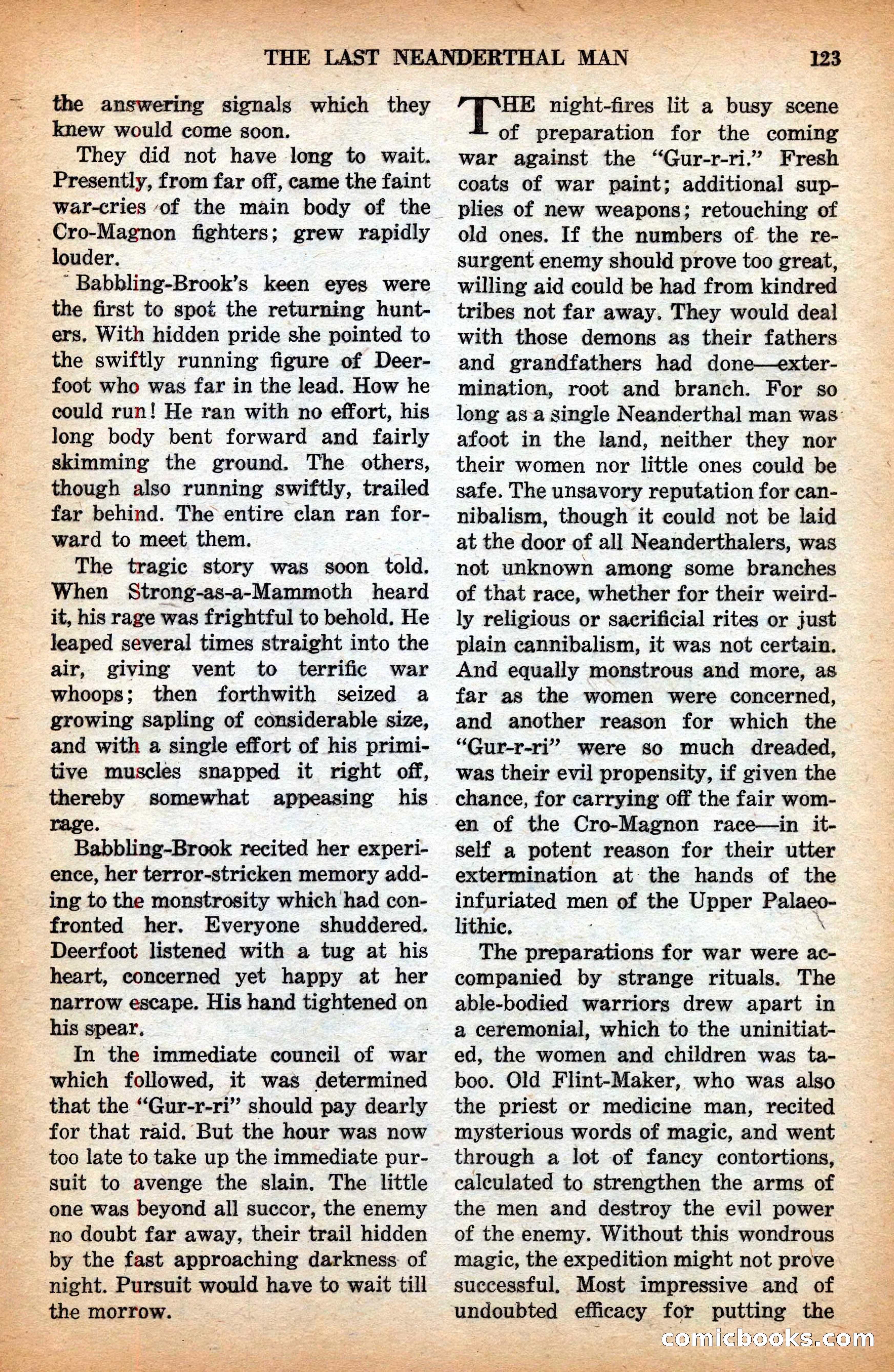 Amazing Stories, February 1937 — page 125 of 148
