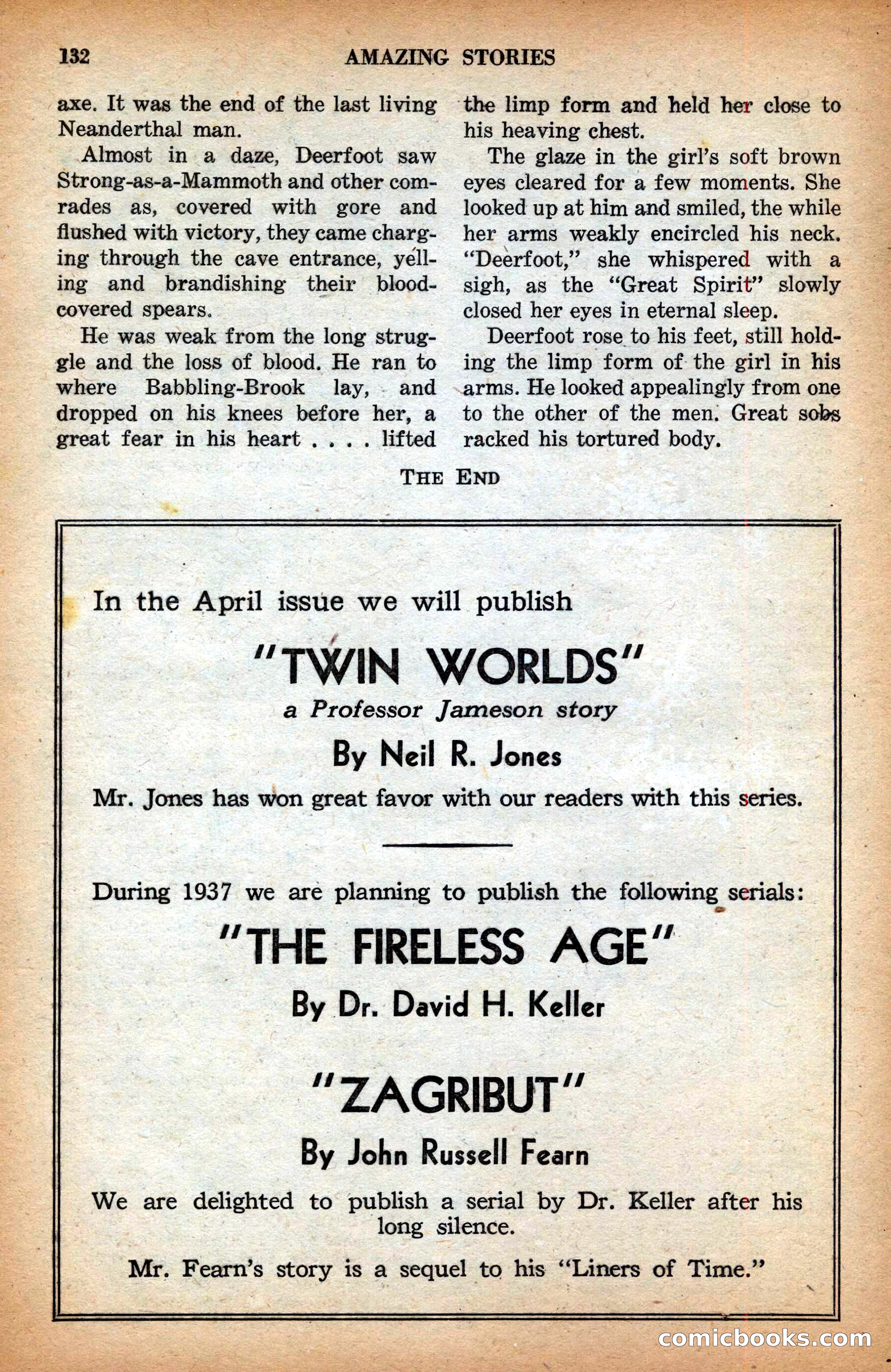 Amazing Stories, February 1937 — page 134 of 148
