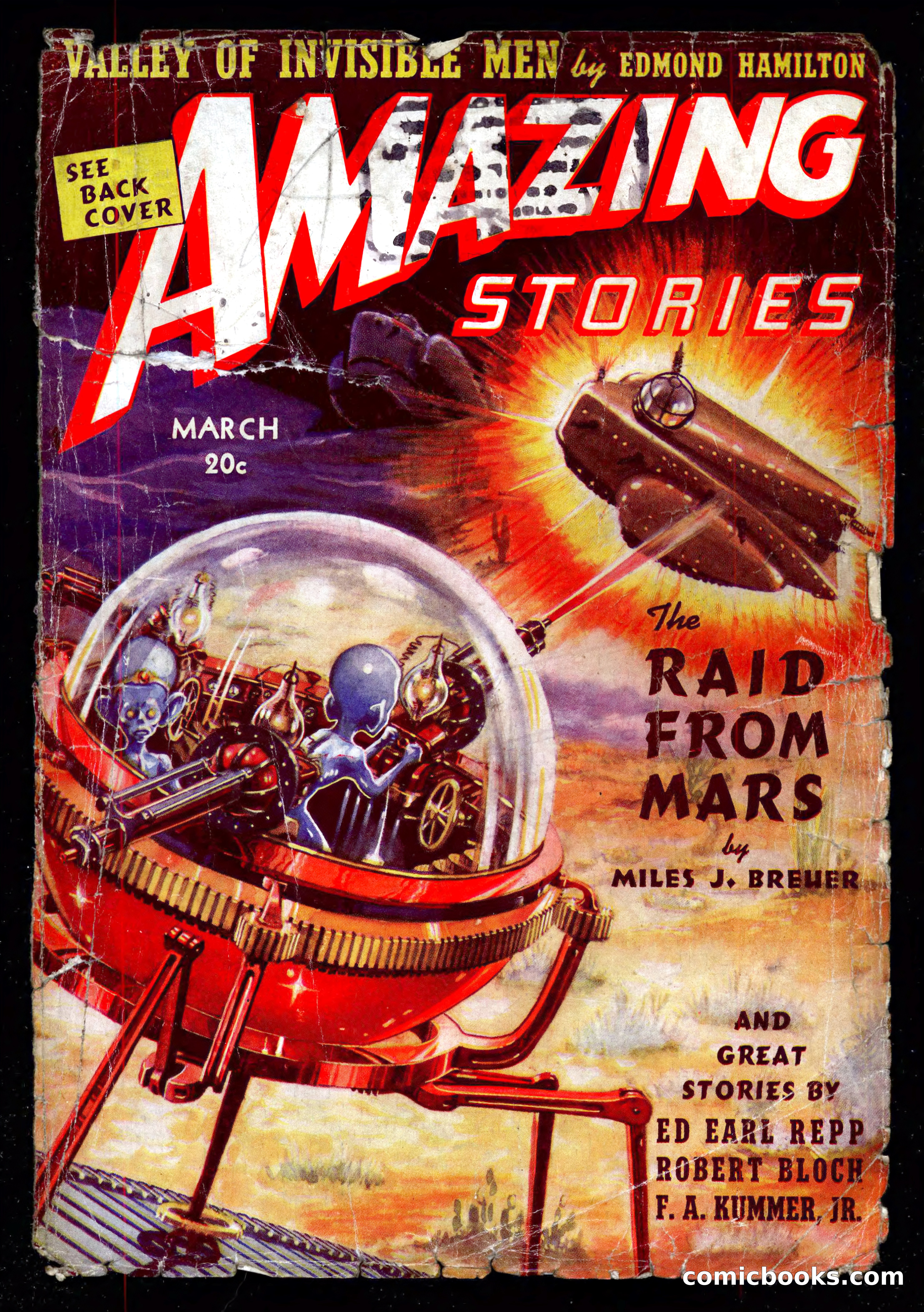 Amazing Stories, March 1939 — page 2 of 149