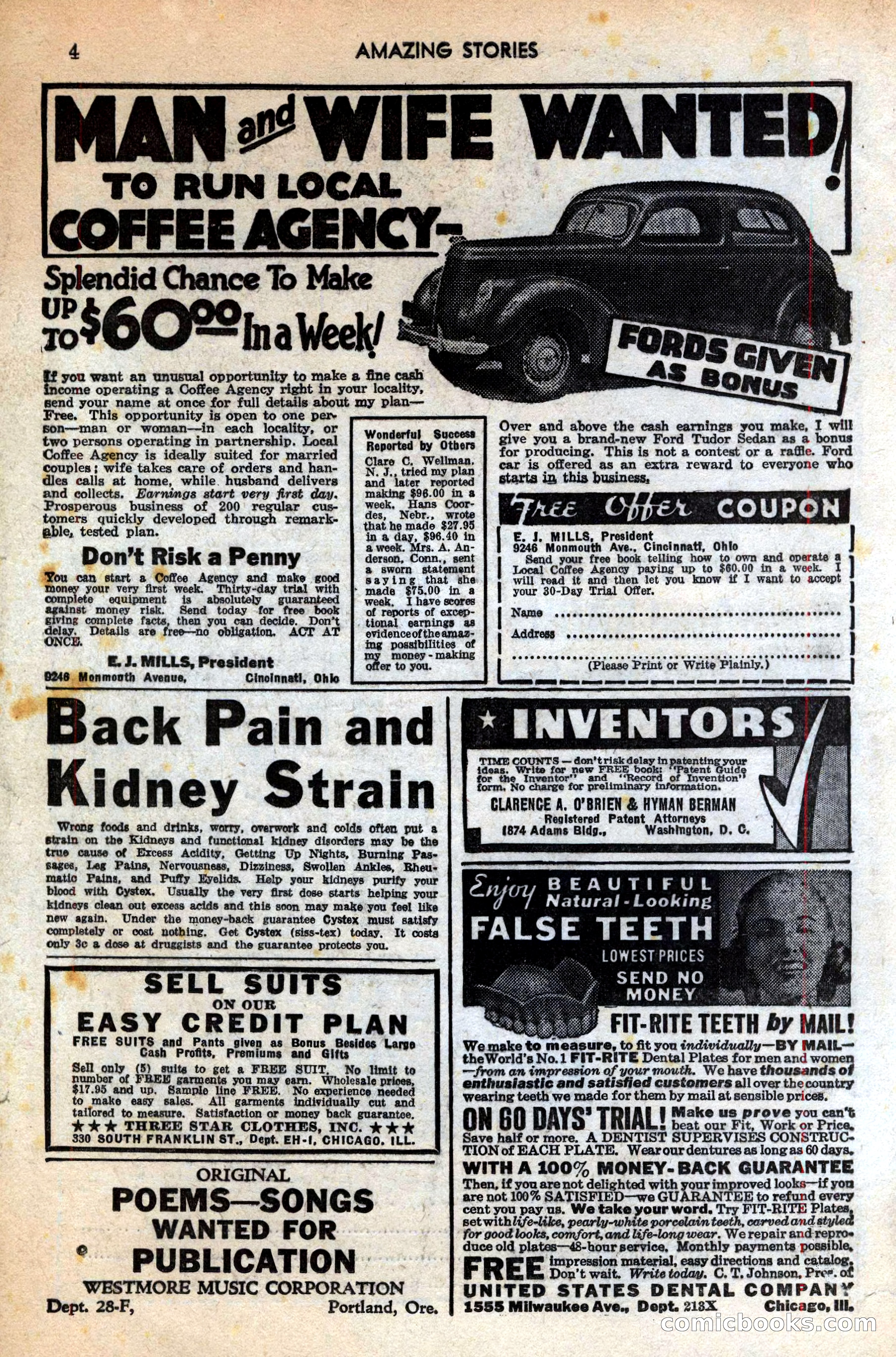 Amazing Stories, March 1939 — page 5 of 149