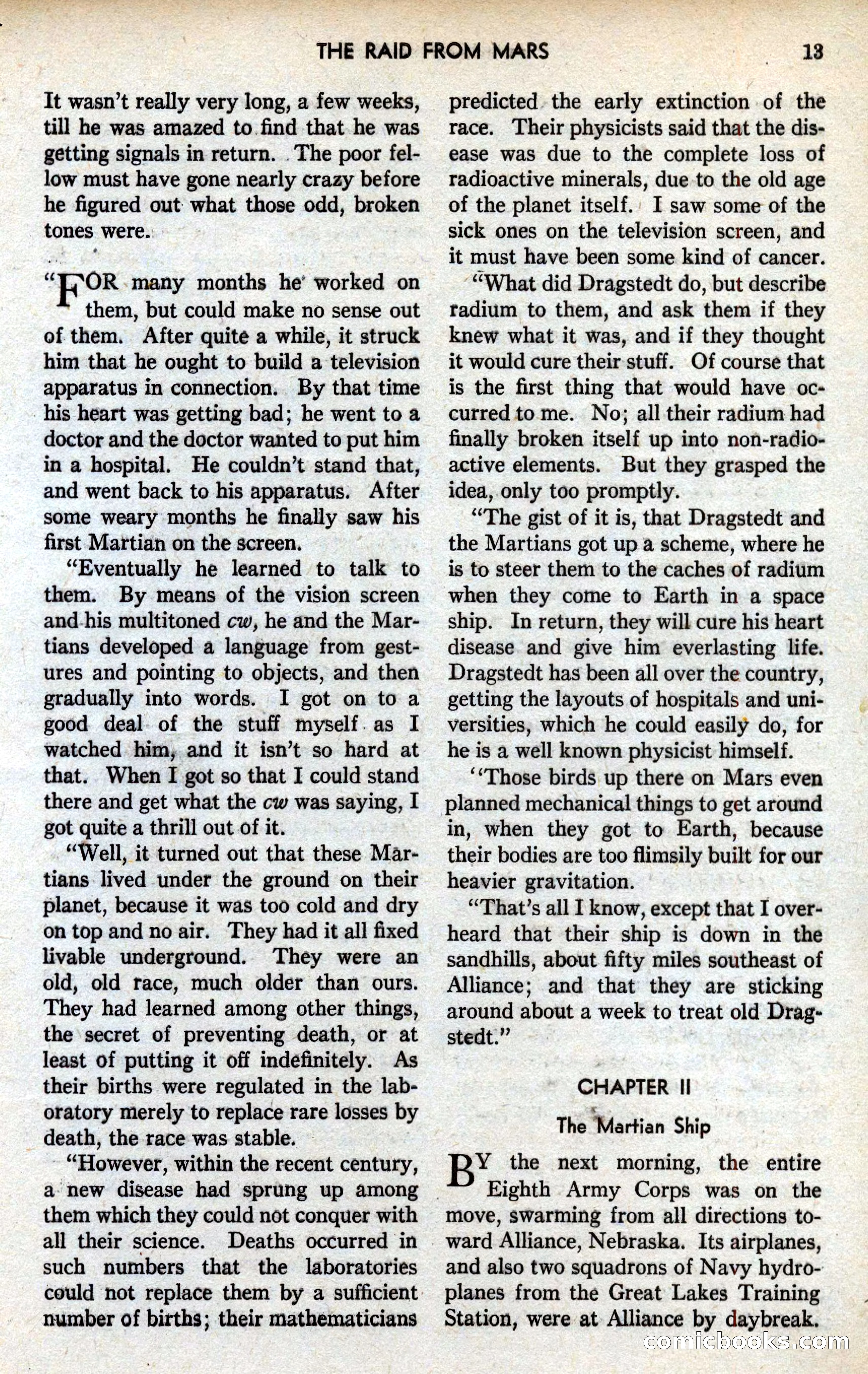 Amazing Stories, March 1939 — page 14 of 149