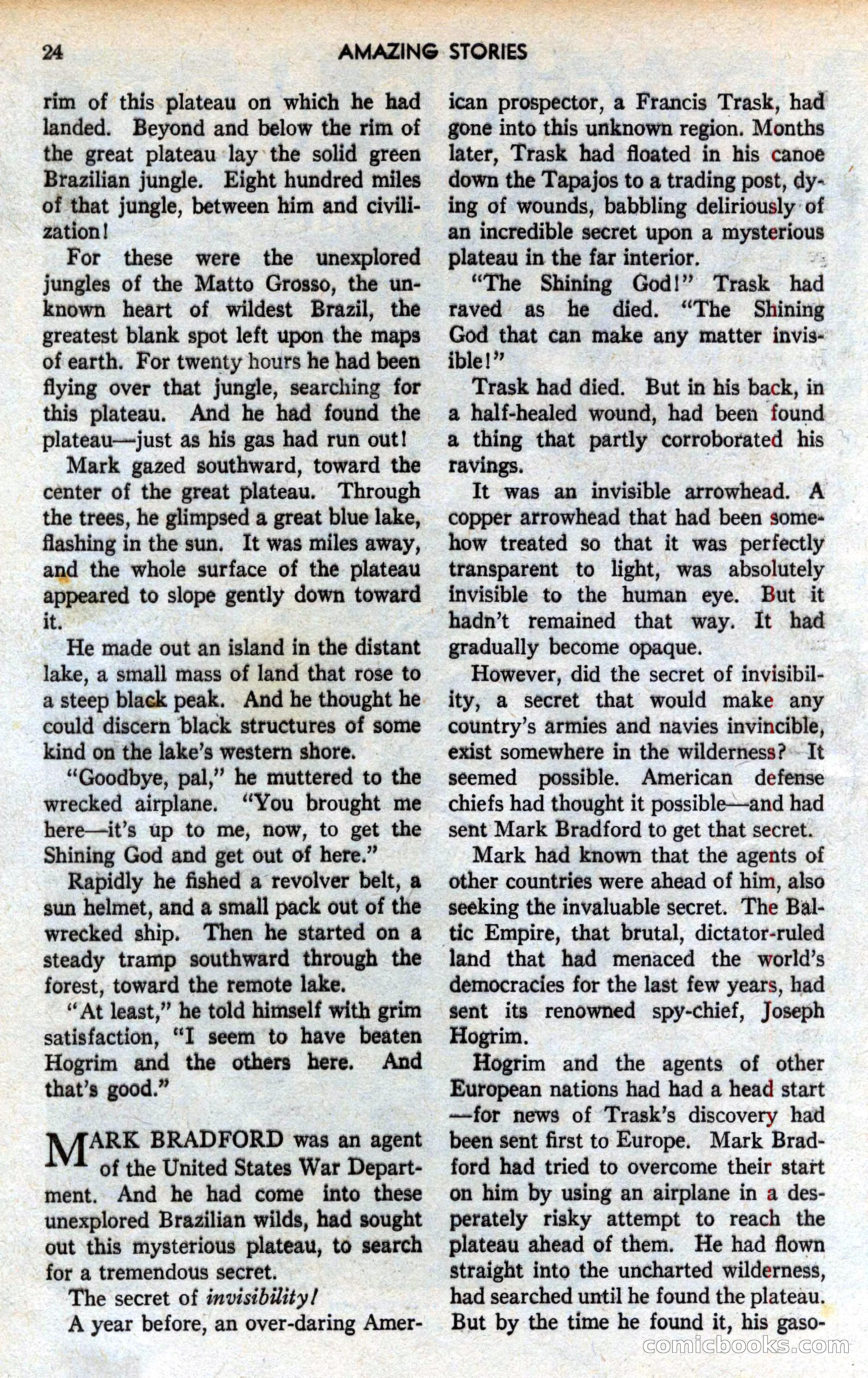 Amazing Stories, March 1939 — page 25 of 149