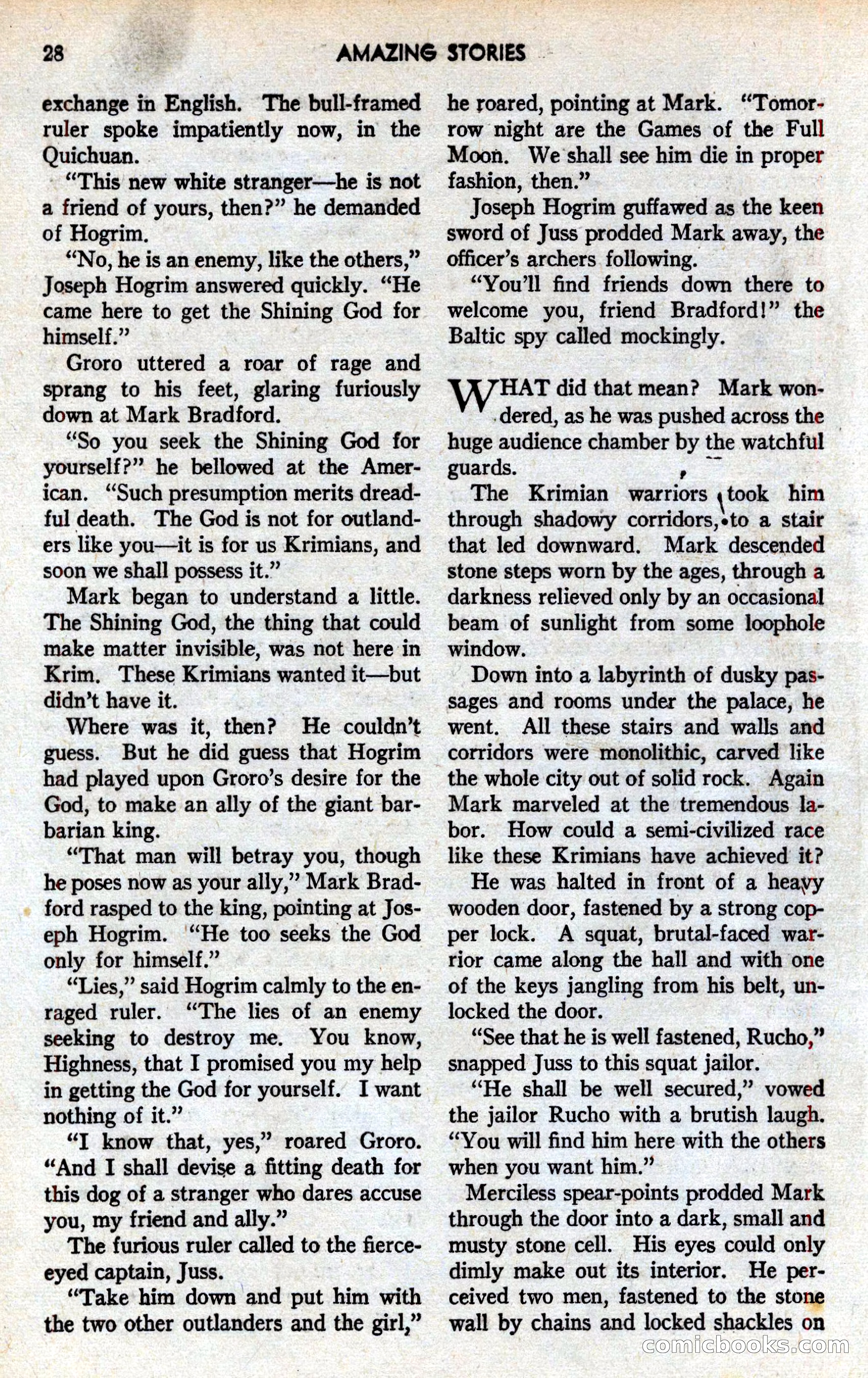 Amazing Stories, March 1939 — page 29 of 149