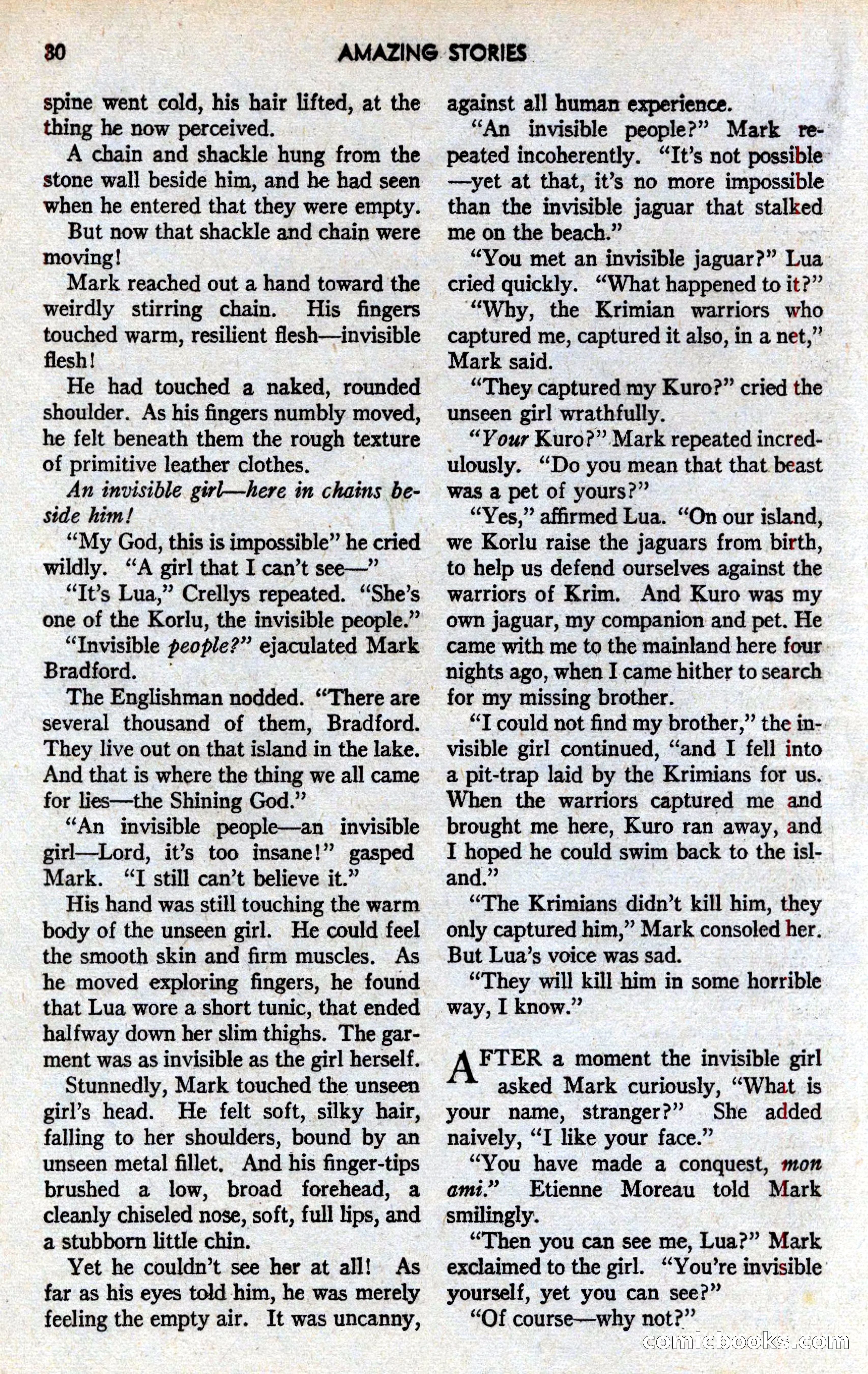 Amazing Stories, March 1939 — page 31 of 149