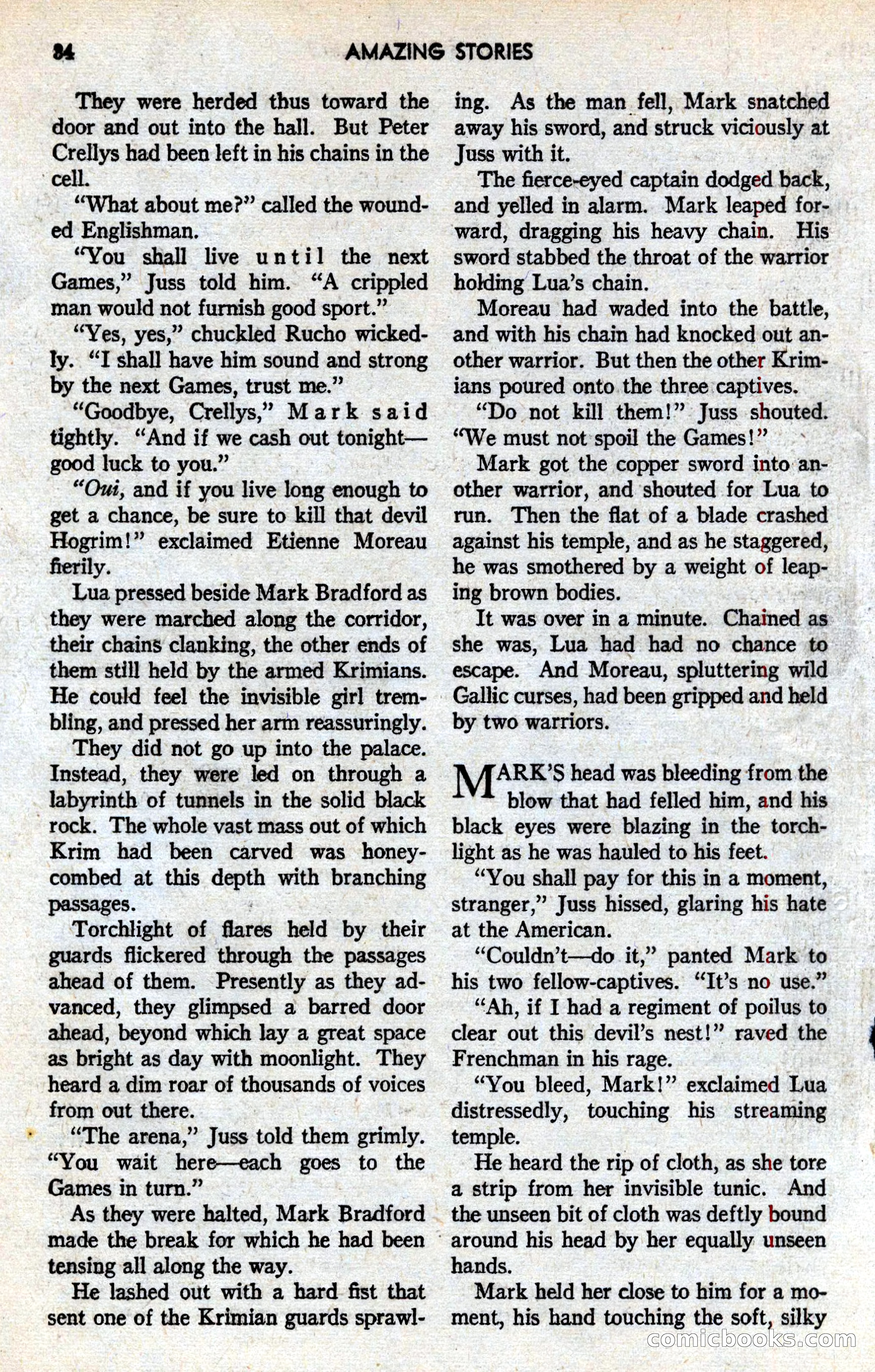 Amazing Stories, March 1939 — page 35 of 149