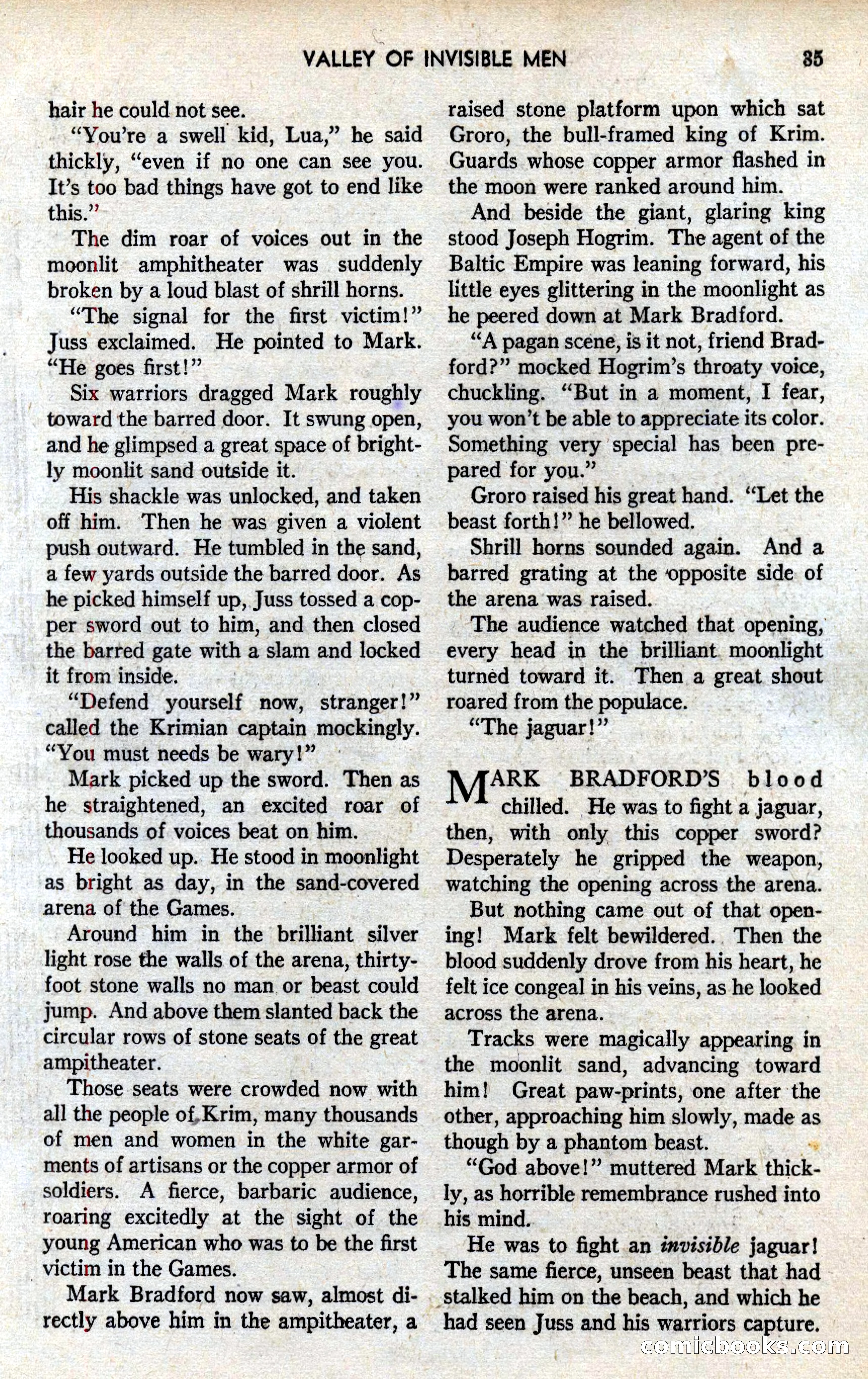 Amazing Stories, March 1939 — page 36 of 149