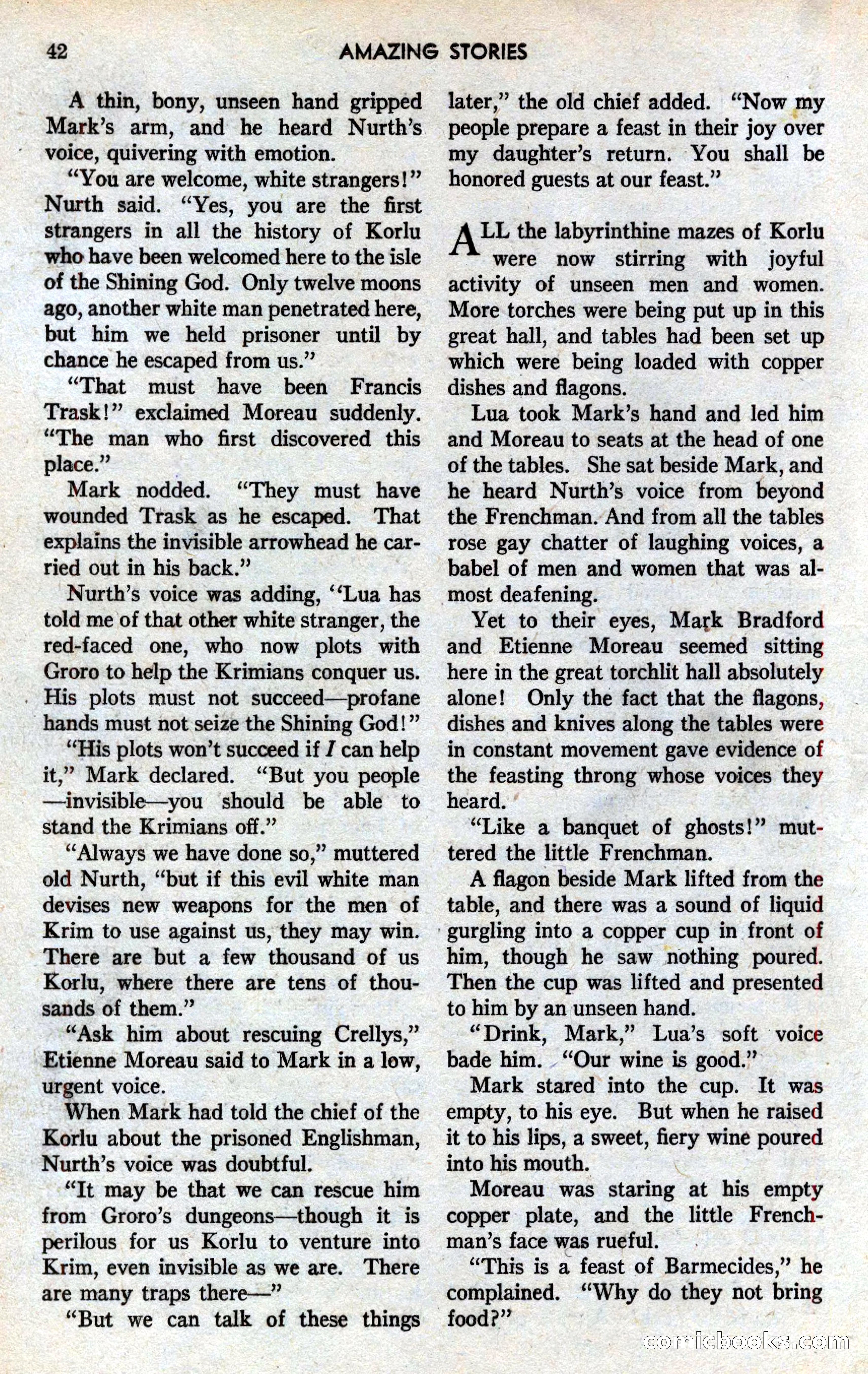Amazing Stories, March 1939 — page 43 of 149