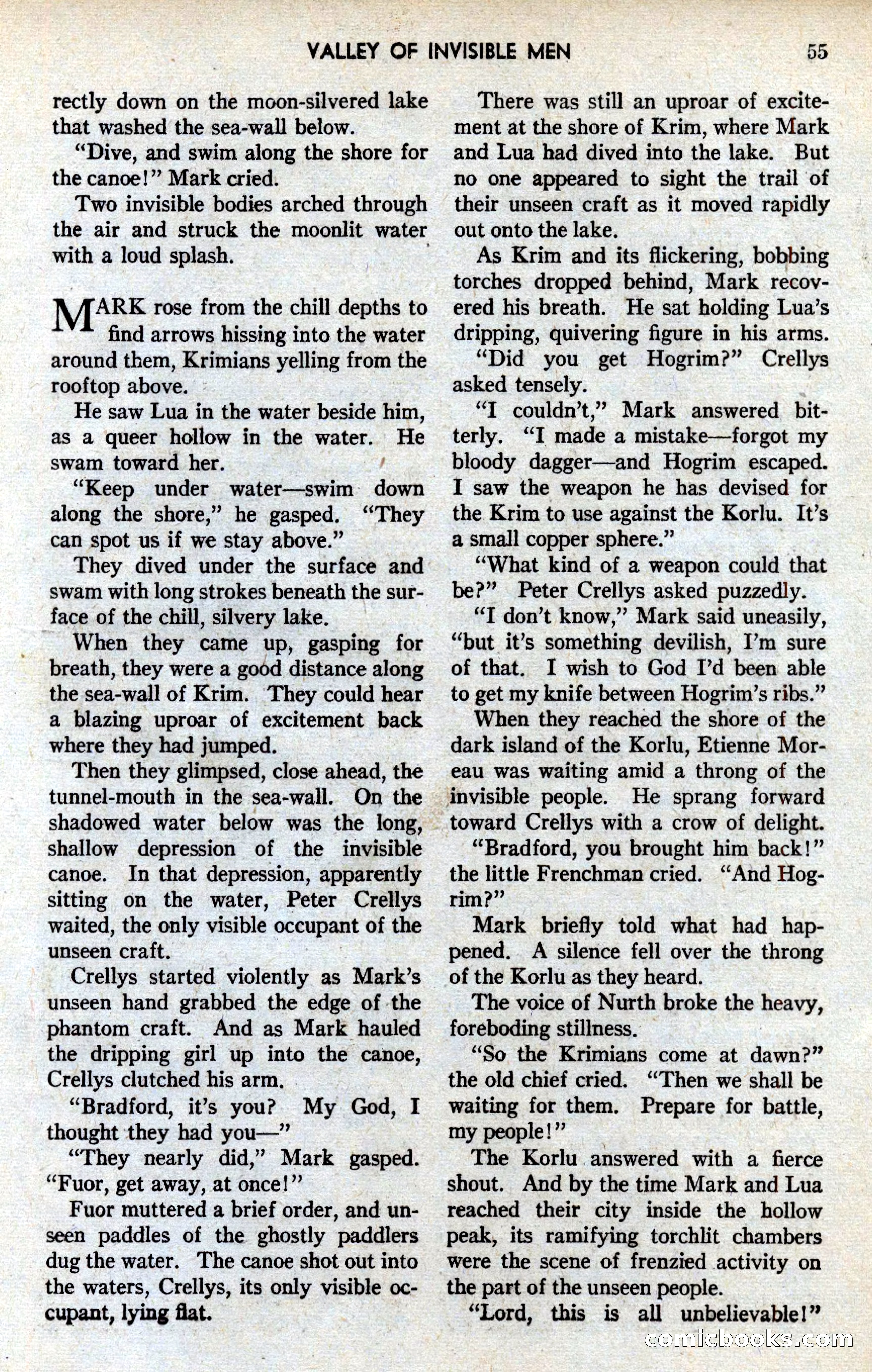 Amazing Stories, March 1939 — page 56 of 149