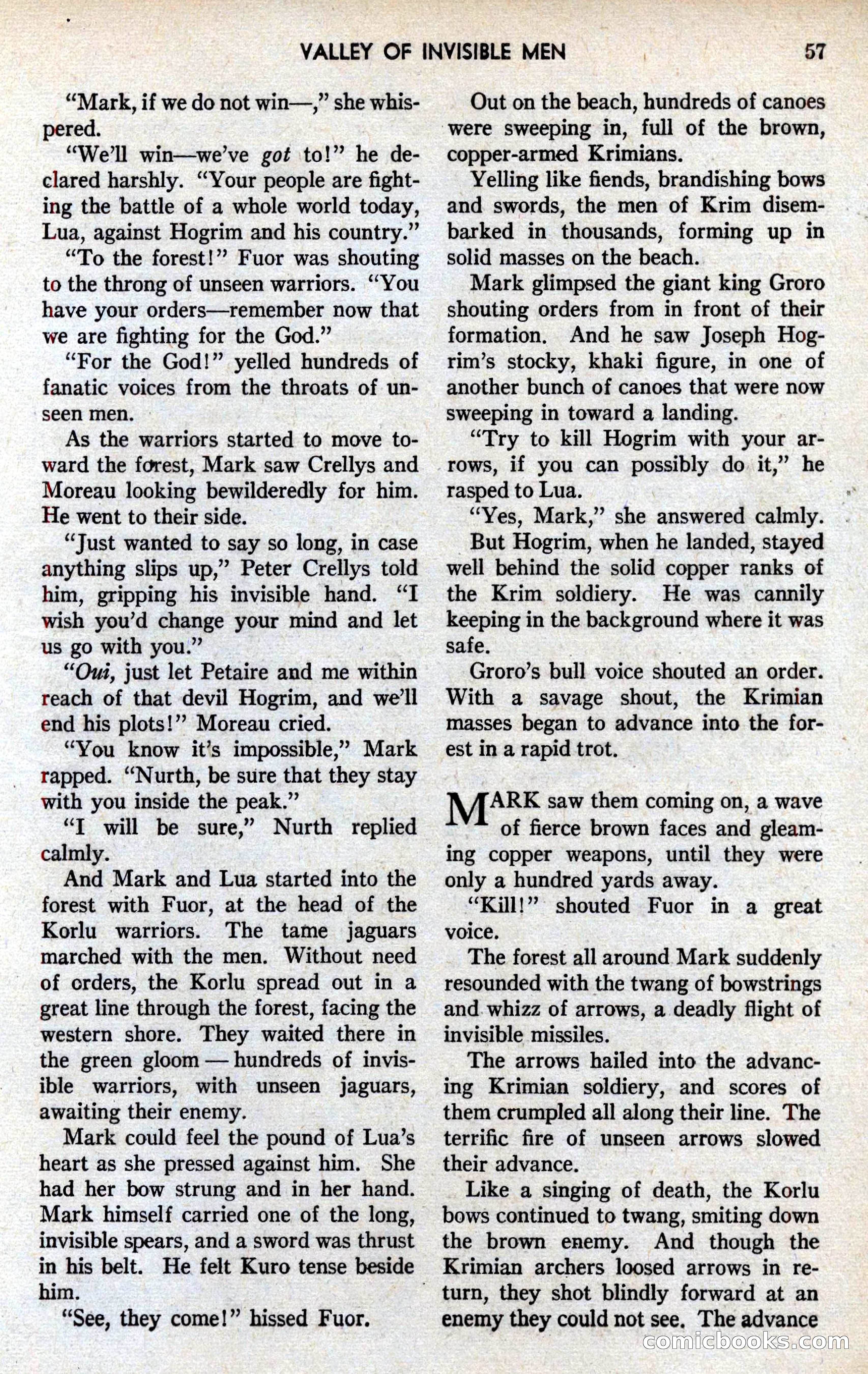 Amazing Stories, March 1939 — page 58 of 149