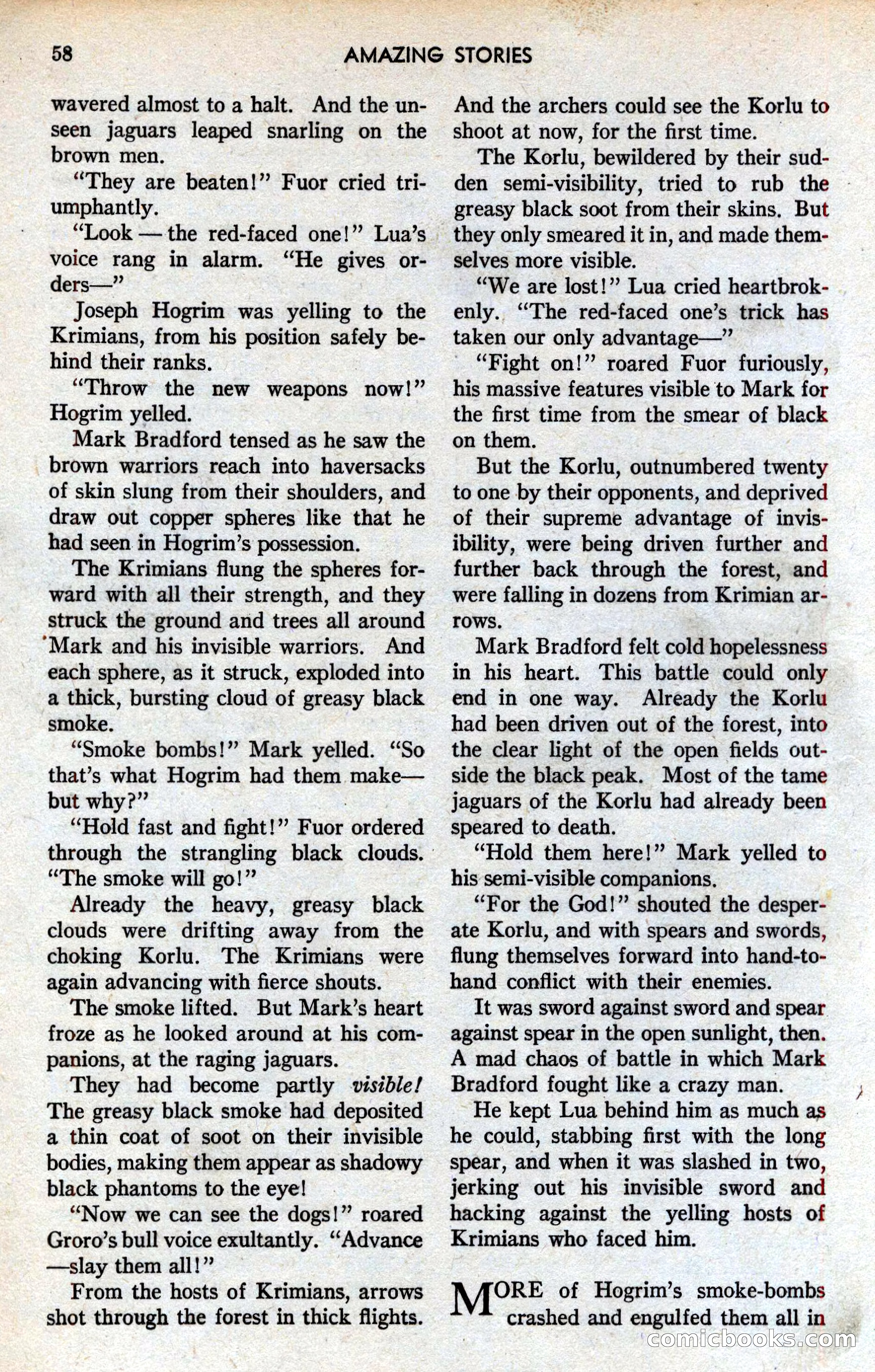 Amazing Stories, March 1939 — page 59 of 149