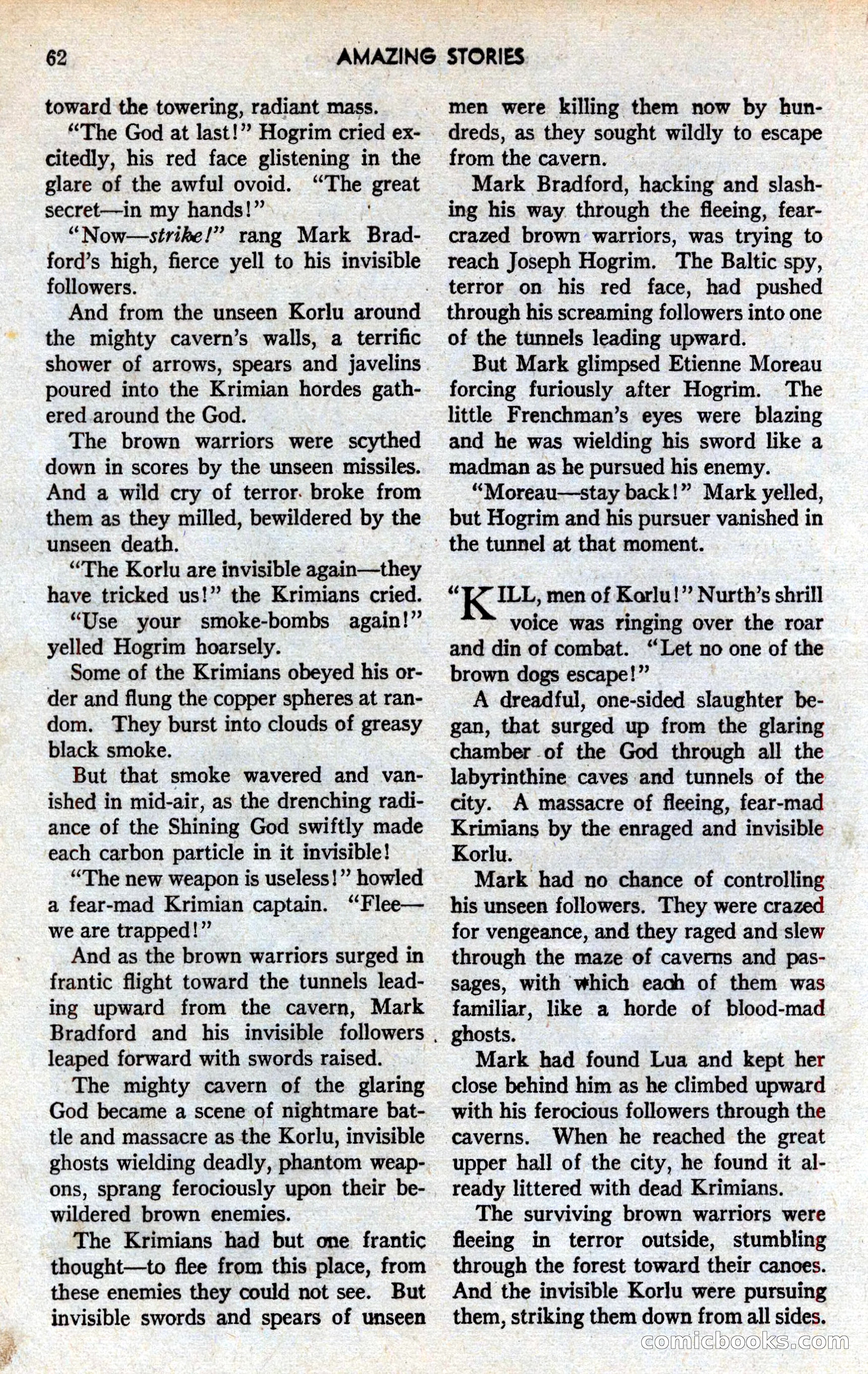Amazing Stories, March 1939 — page 63 of 149