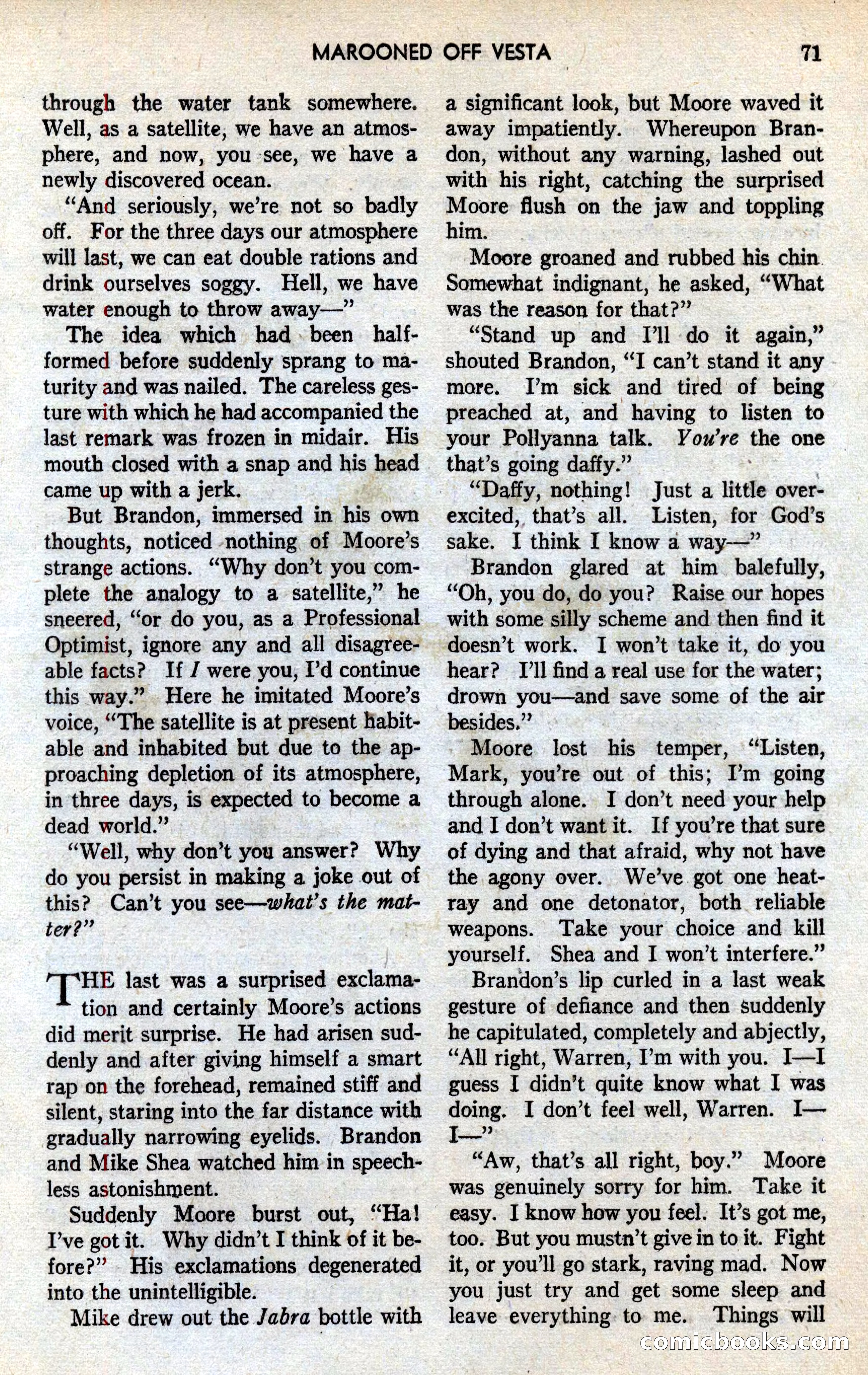 Amazing Stories, March 1939 — page 72 of 149