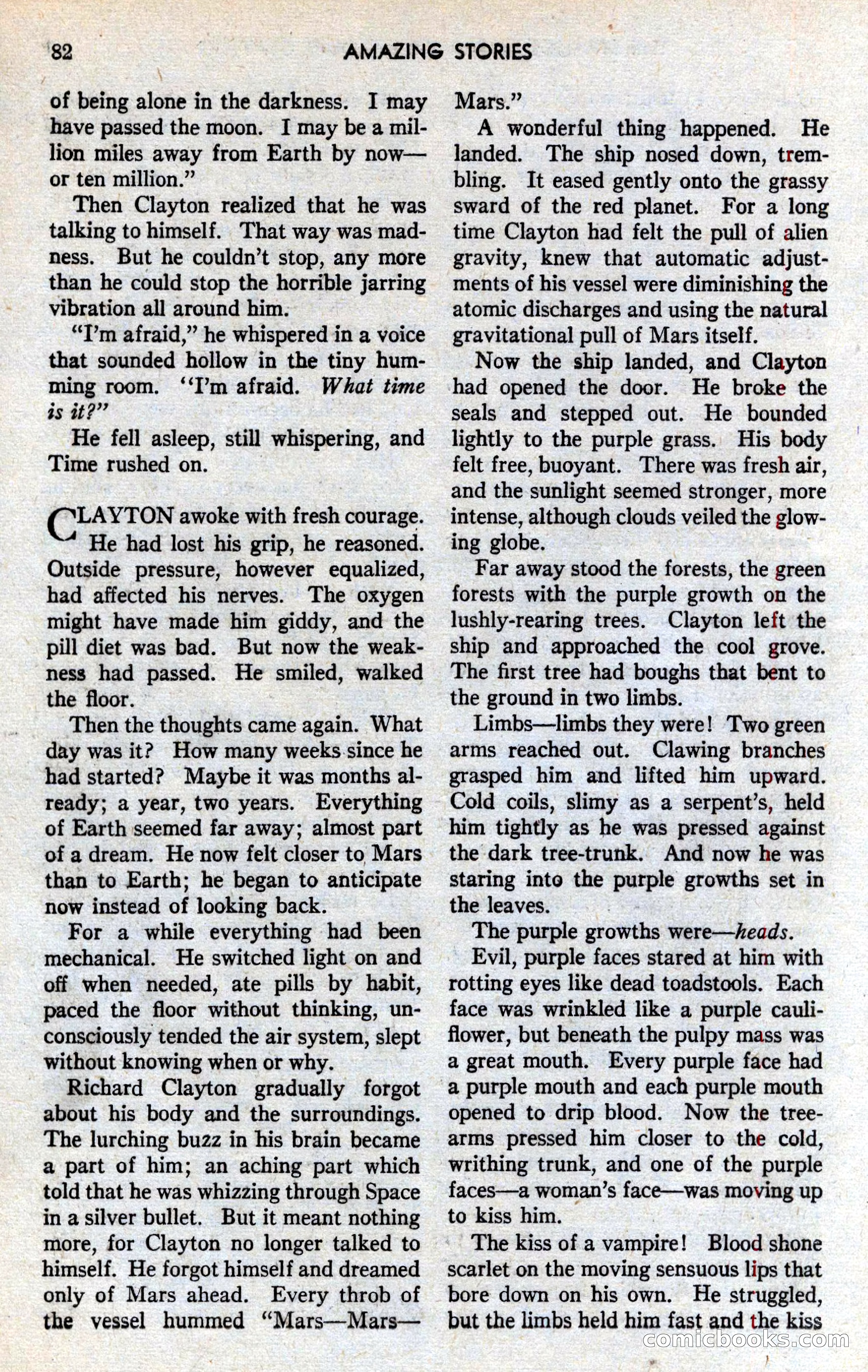 Amazing Stories, March 1939 — page 83 of 149
