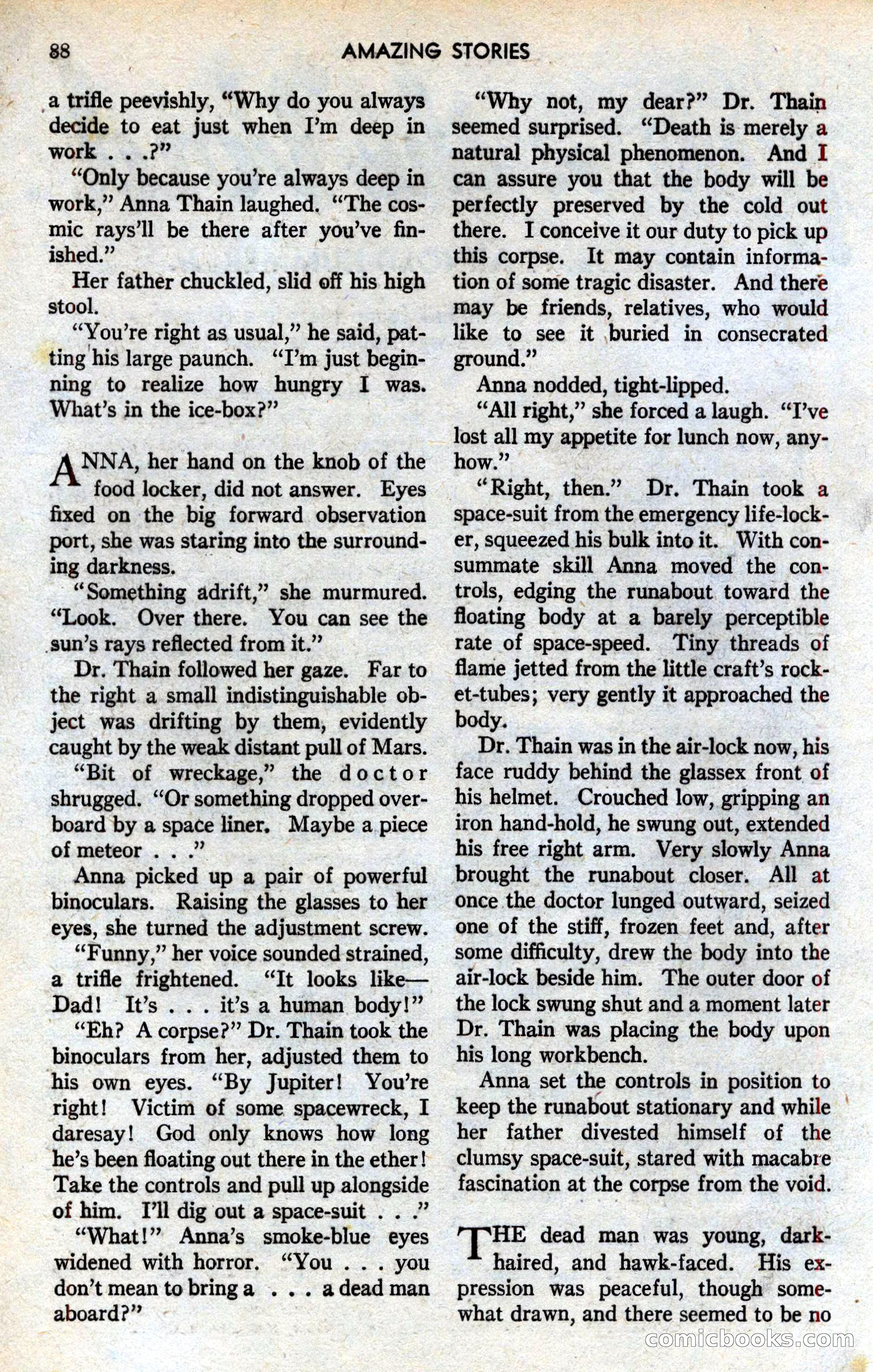 Amazing Stories, March 1939 — page 89 of 149