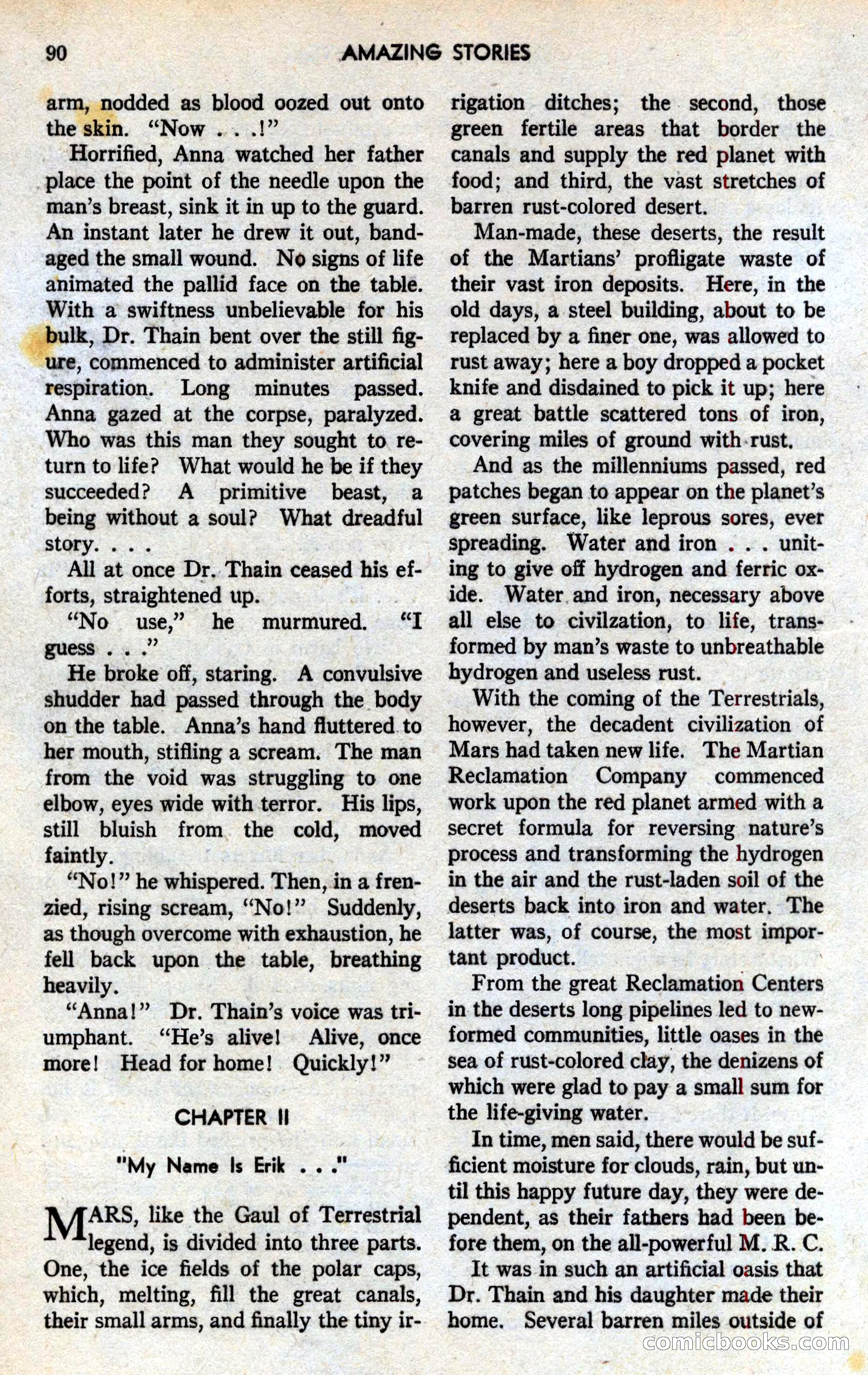 Amazing Stories, March 1939 — page 91 of 149