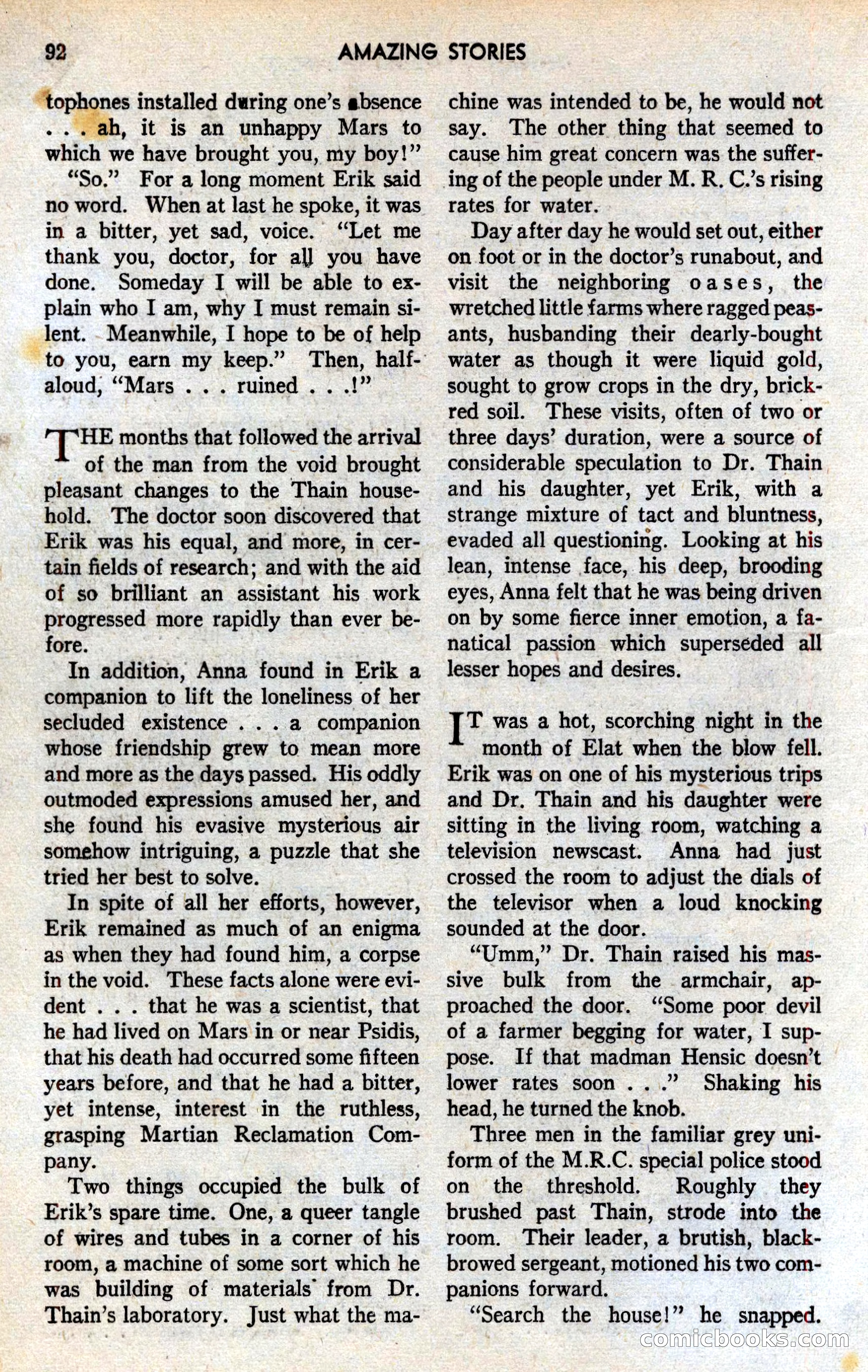 Amazing Stories, March 1939 — page 93 of 149